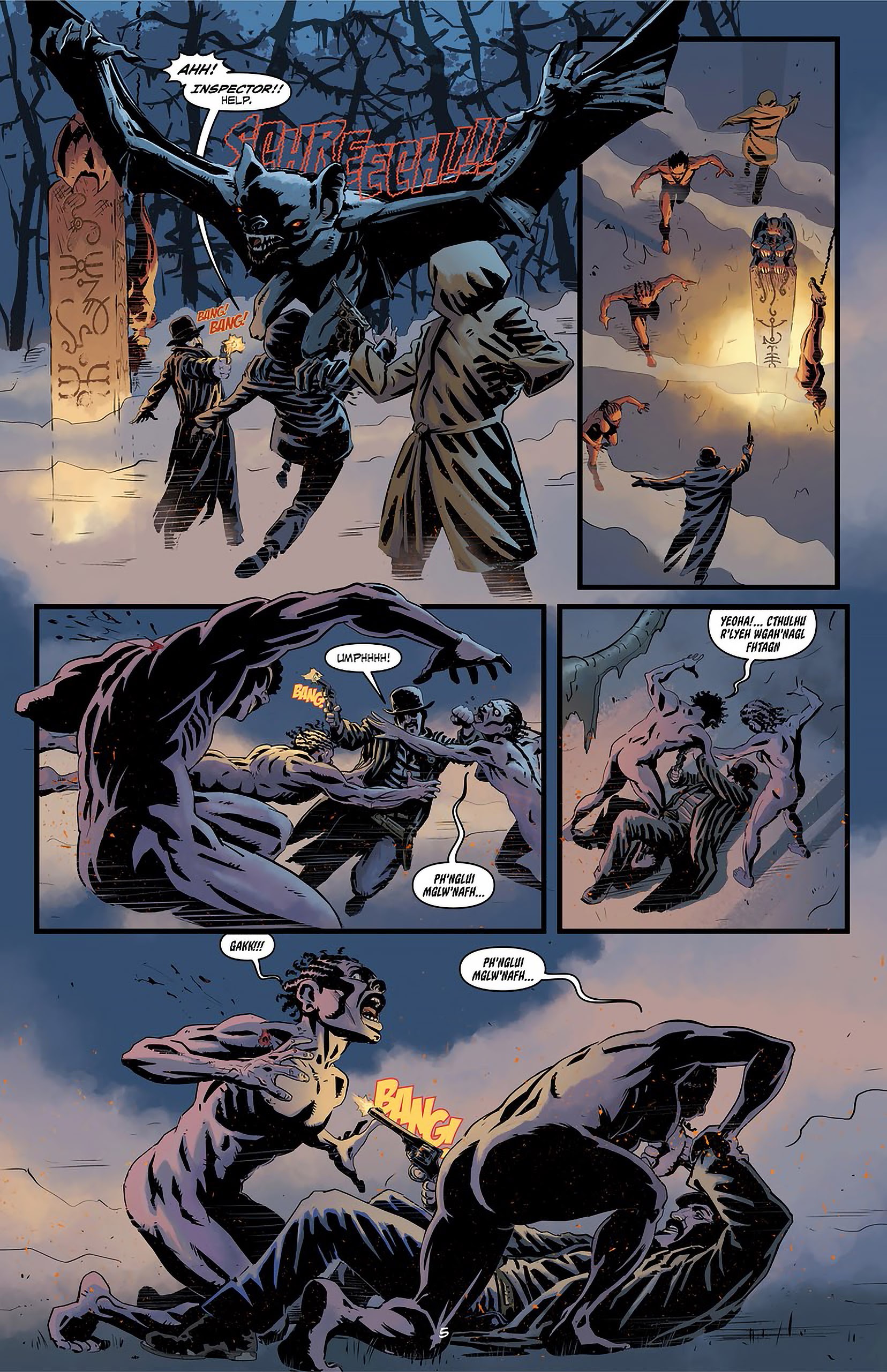 Read online Lovecraft P.I. - The Curious Case of ReAnimator comic -  Issue # TPB - 7