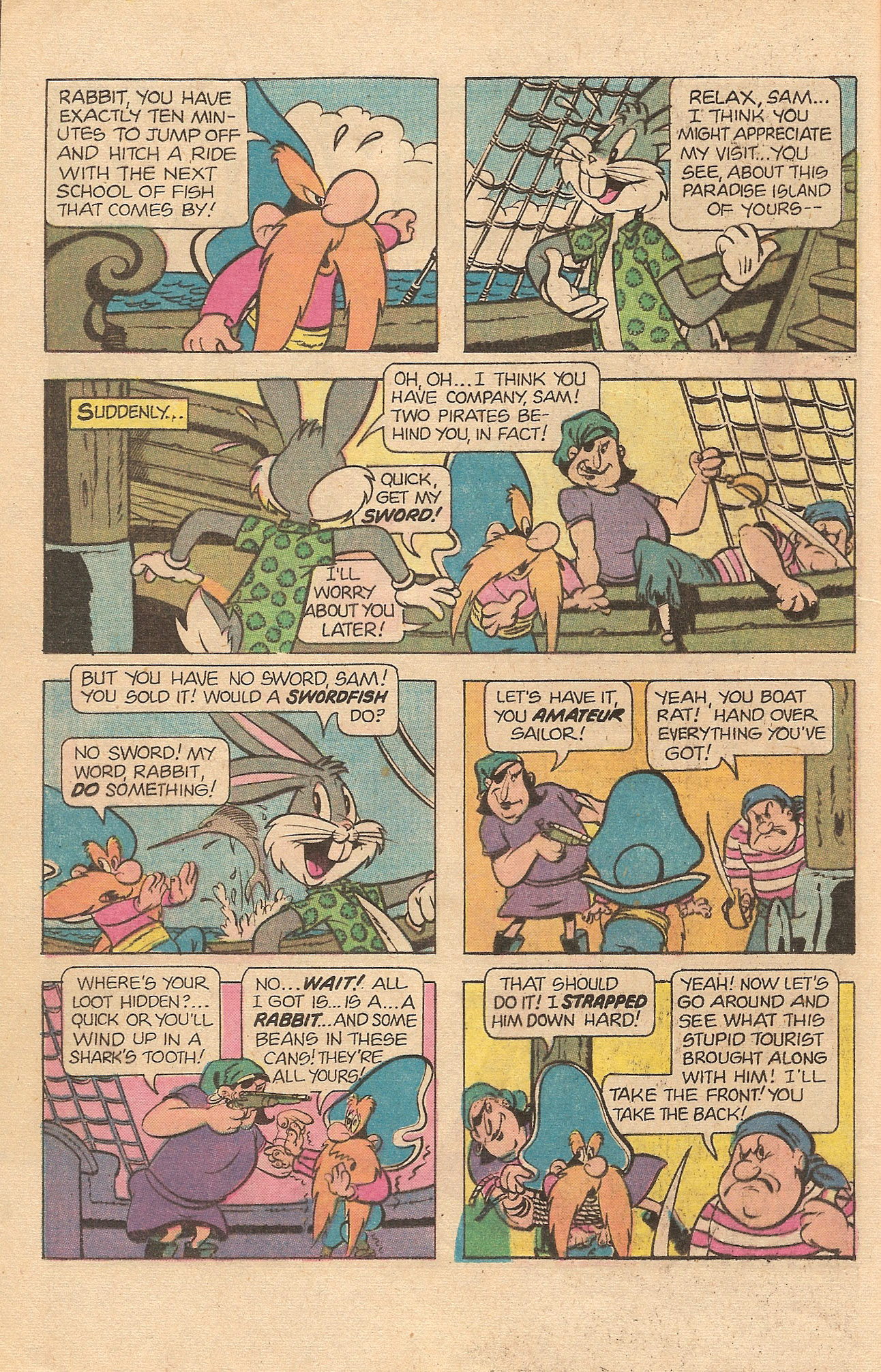 Read online Yosemite Sam and Bugs Bunny comic -  Issue #30 - 12