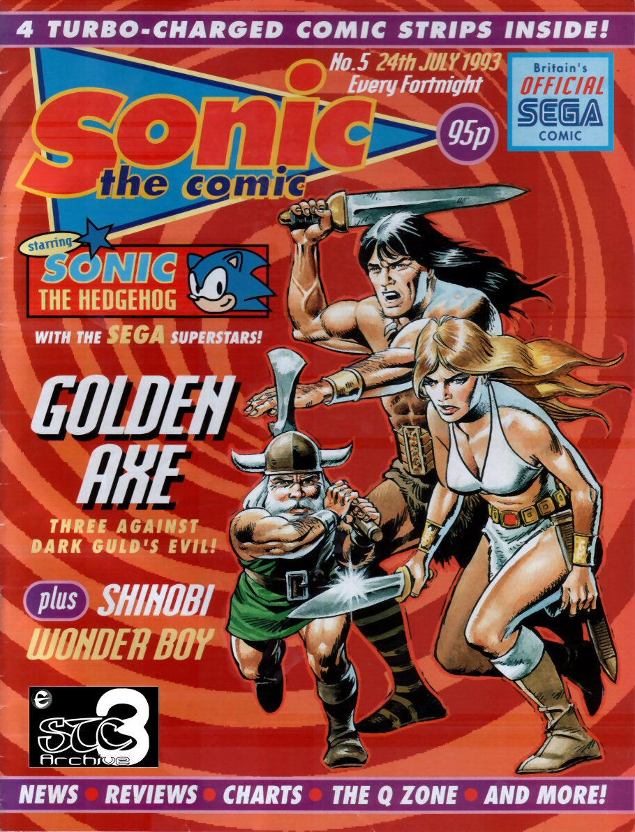Read online Sonic the Comic comic -  Issue #5 - 1