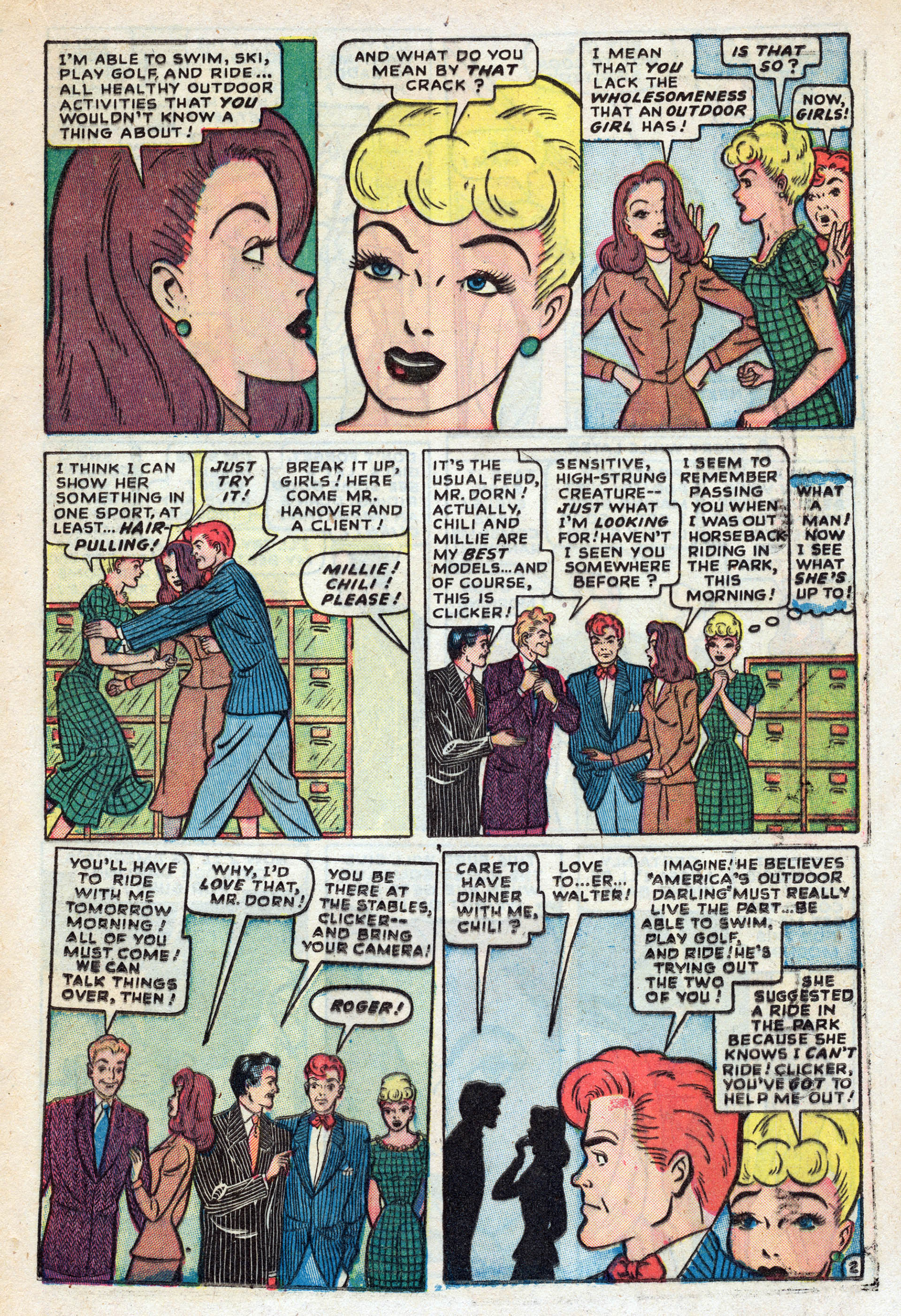 Read online Nellie The Nurse (1945) comic -  Issue #17 - 23