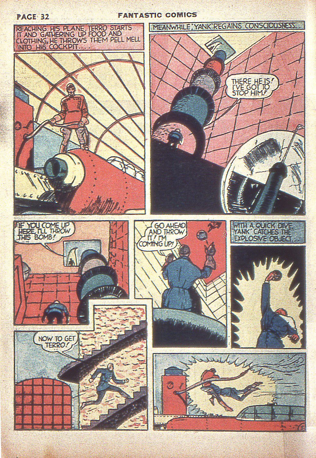 Read online Fantastic Comics comic -  Issue #4 - 34