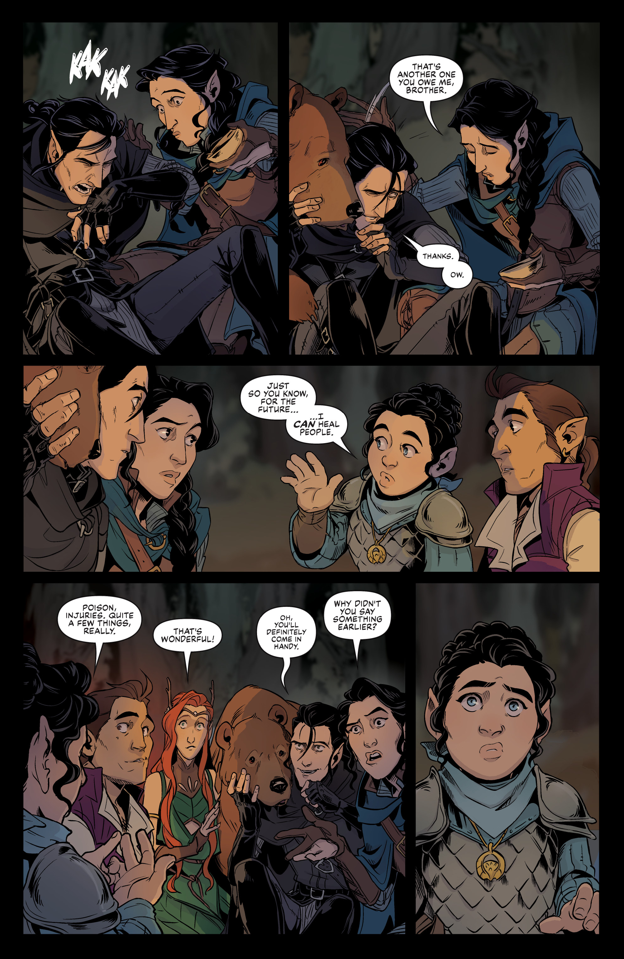 Read online Critical Role Vox Machina Origins comic -  Issue #2 - 11