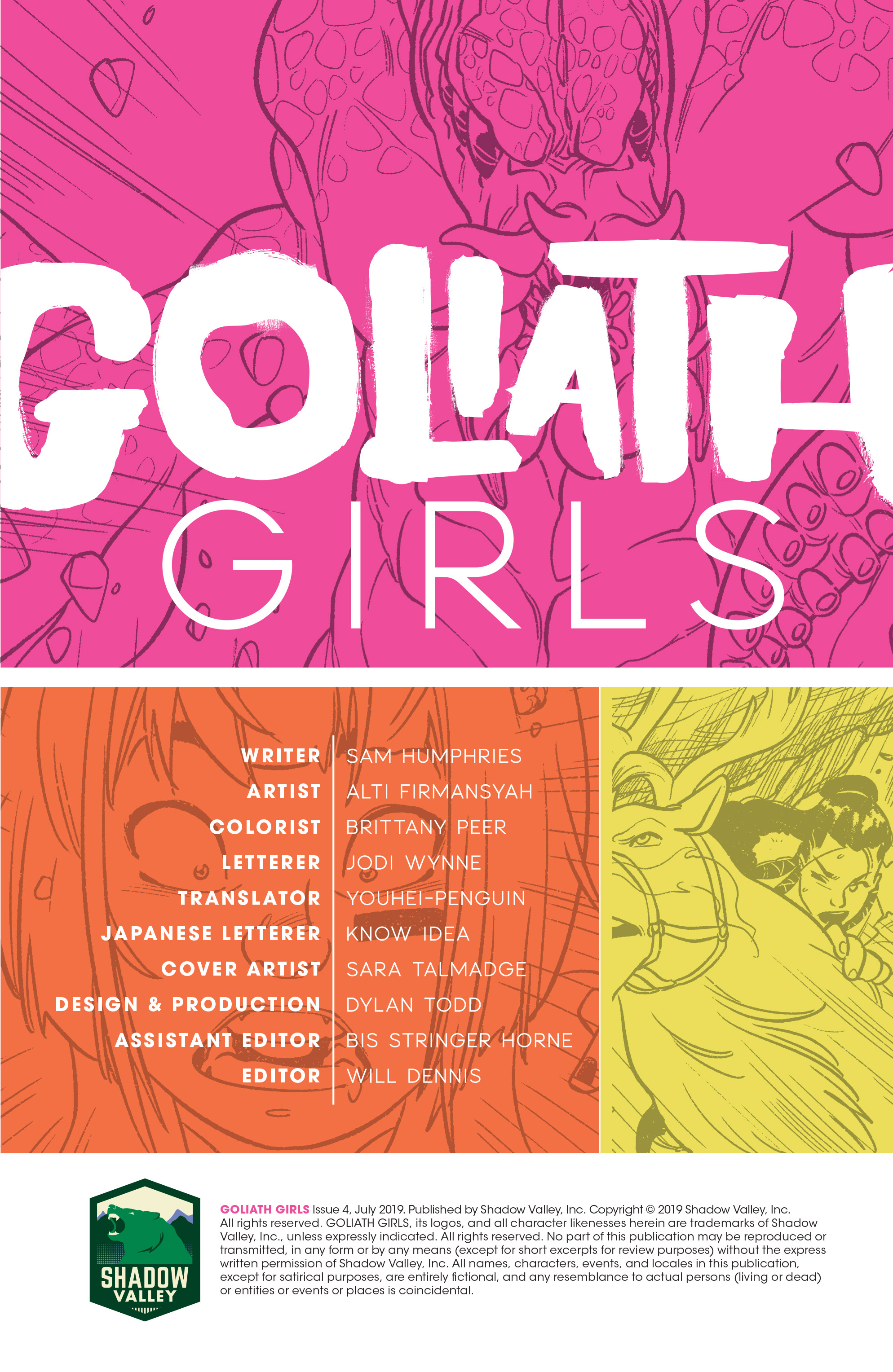 Read online Goliath Girls comic -  Issue #4 - 2