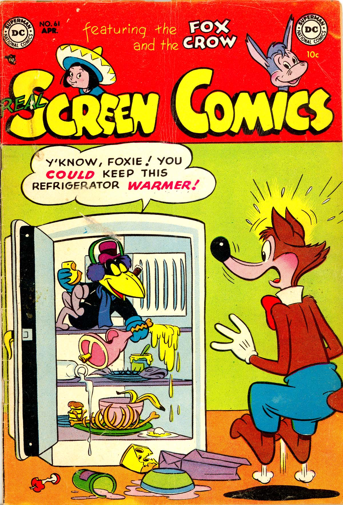 Read online Real Screen Comics comic -  Issue #61 - 1