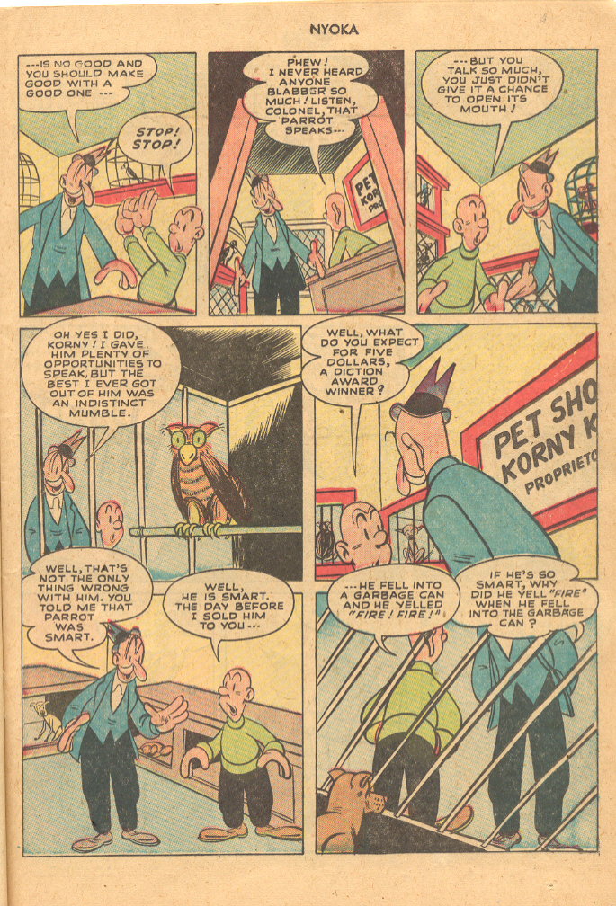 Read online Nyoka the Jungle Girl (1945) comic -  Issue #27 - 21