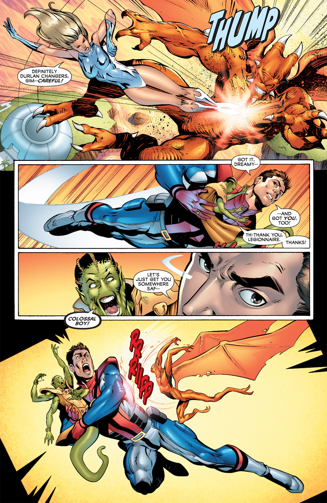 Read online Legion of Super-Heroes (2010) comic -  Issue #8 - 6