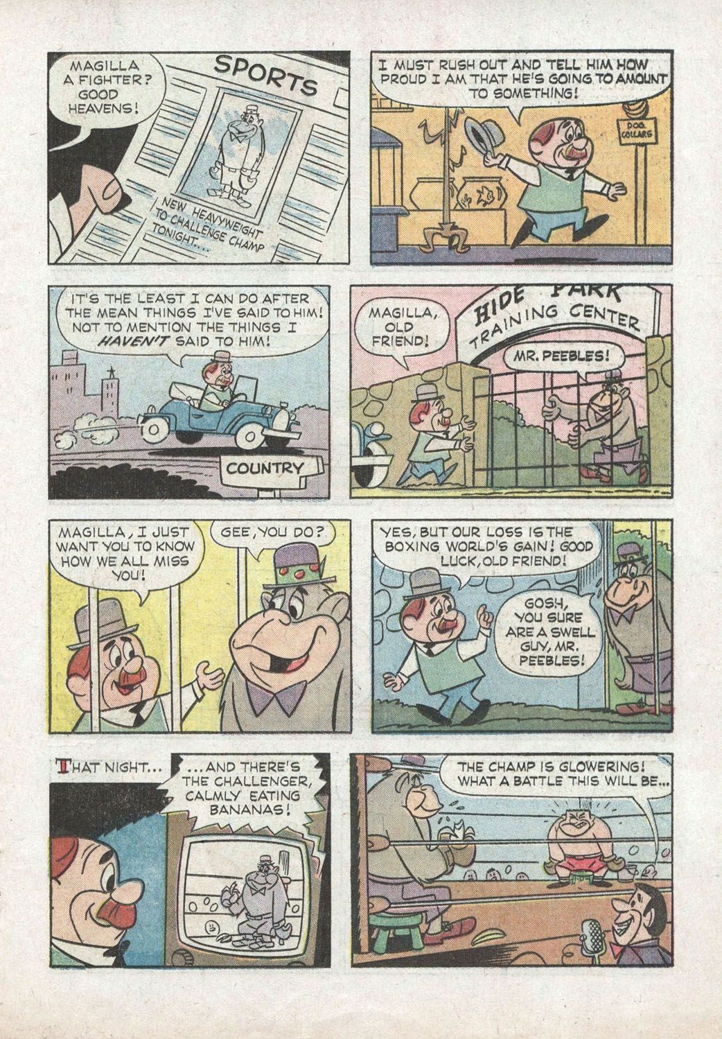 Read online Magilla Gorilla (1964) comic -  Issue #1 - 19