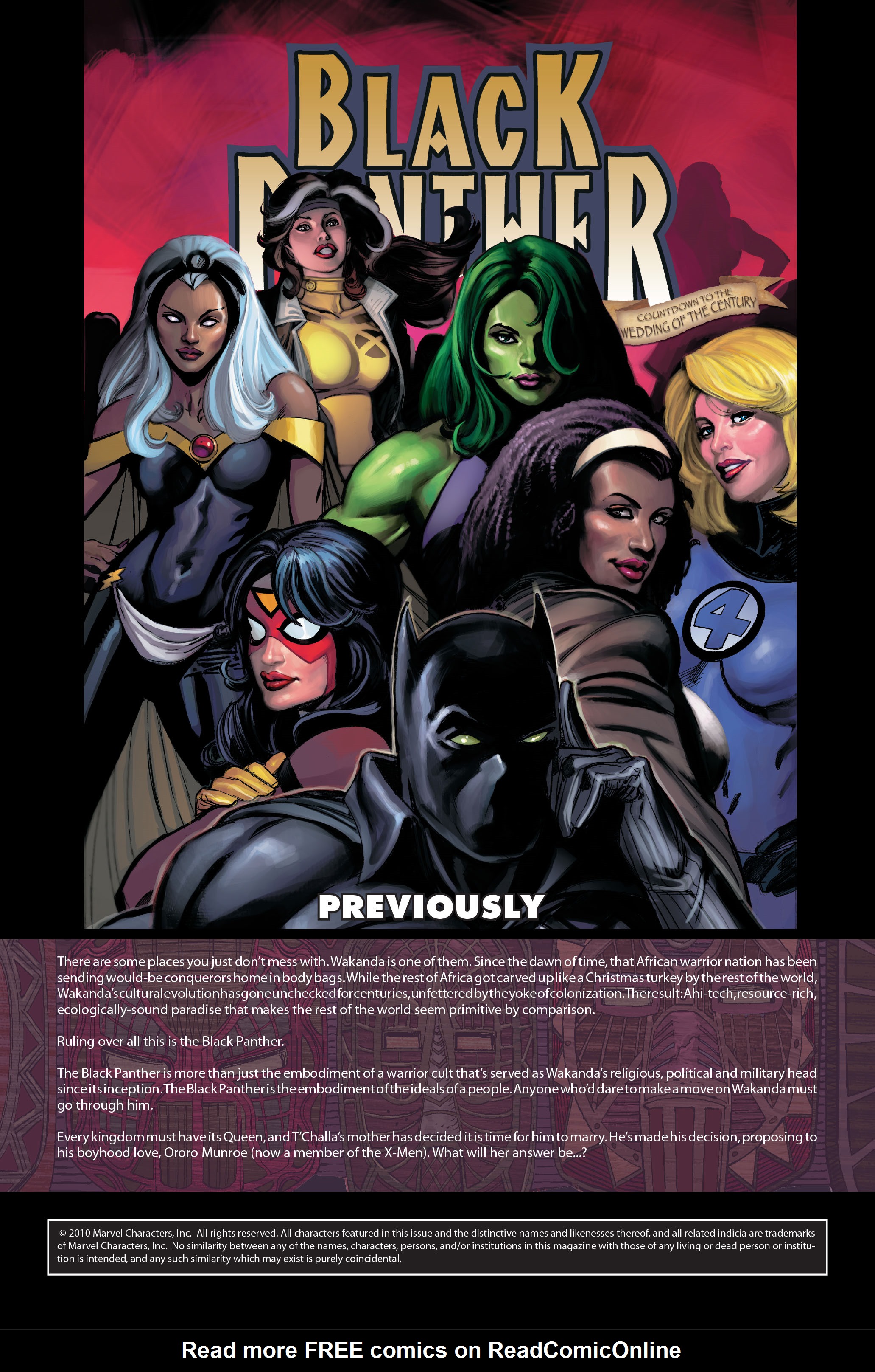 Read online Black Panther: The Bride comic -  Issue # TPB - 28