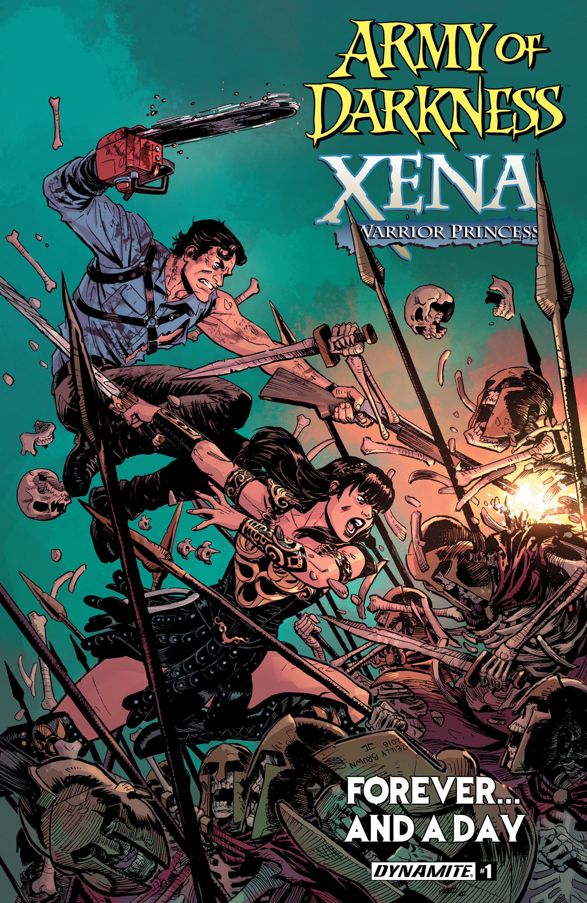 Read online Army Of Darkness/Xena: Forever…And A Day comic -  Issue #1 - 1