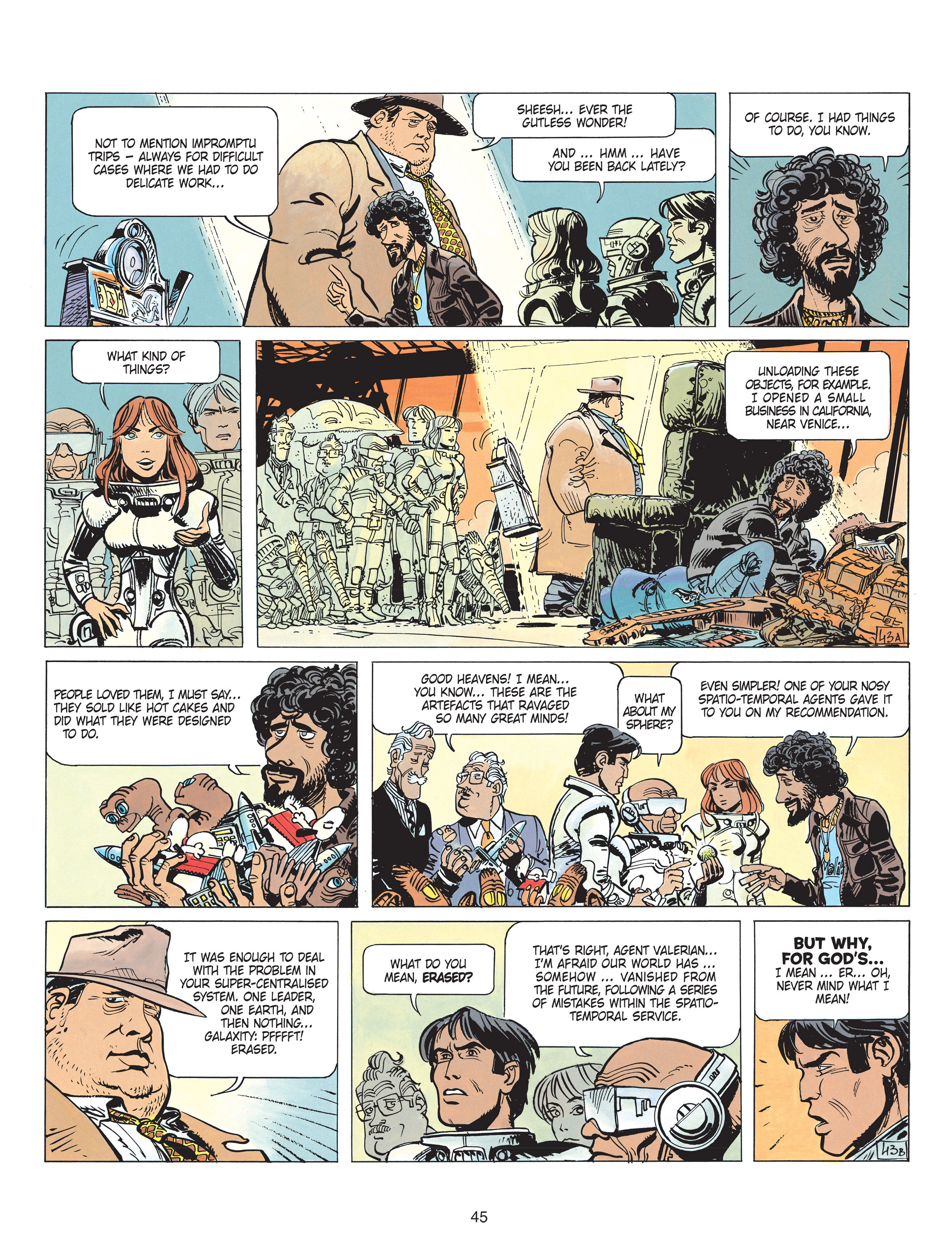 Read online Valerian and Laureline comic -  Issue #12 - 45