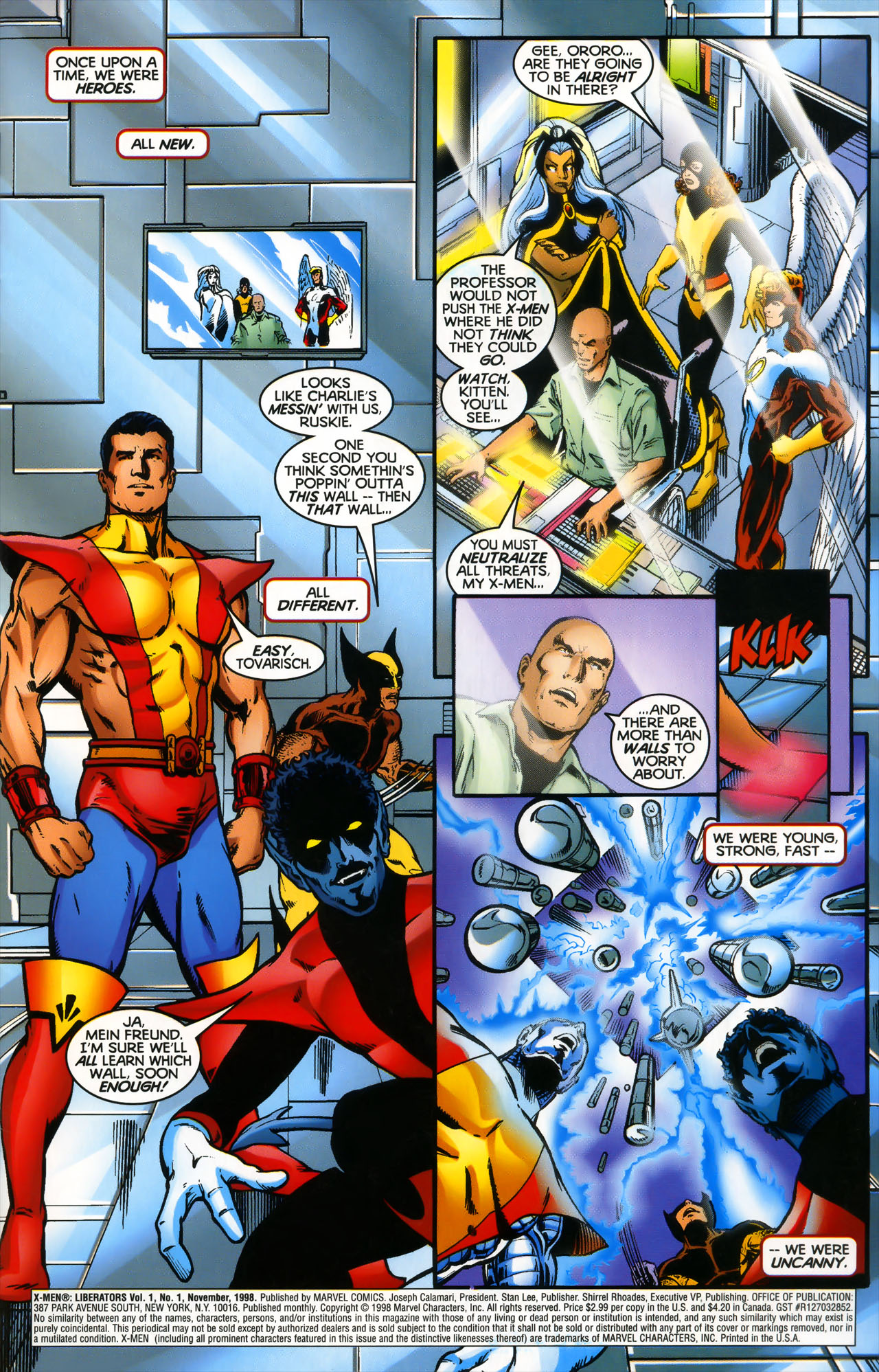 Read online X-Men: Liberators comic -  Issue #1 - 3