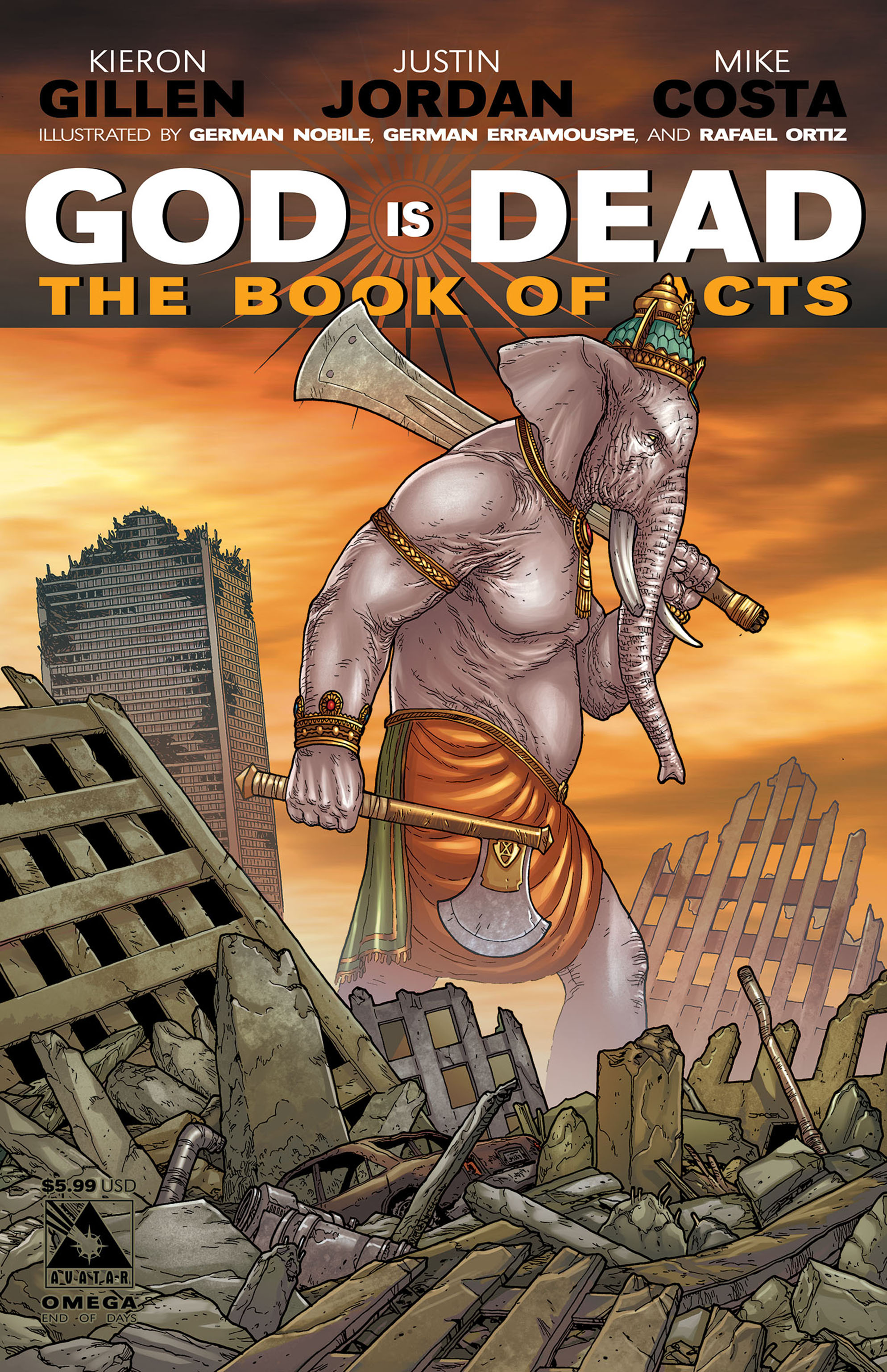 Read online God is Dead: Book of Acts comic -  Issue # Omega - 3