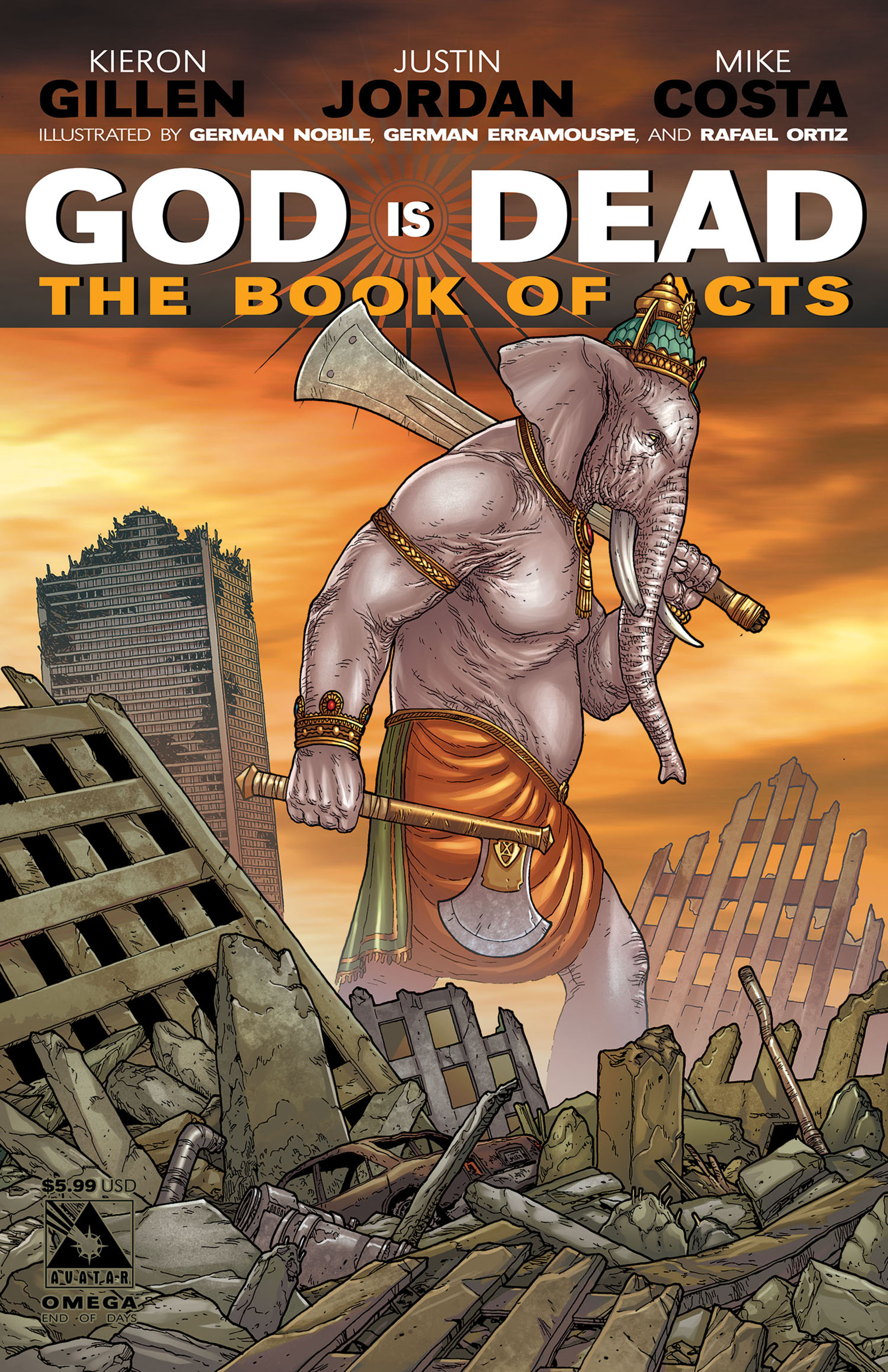Read online God is Dead: Book of Acts comic -  Issue # Omega - 3
