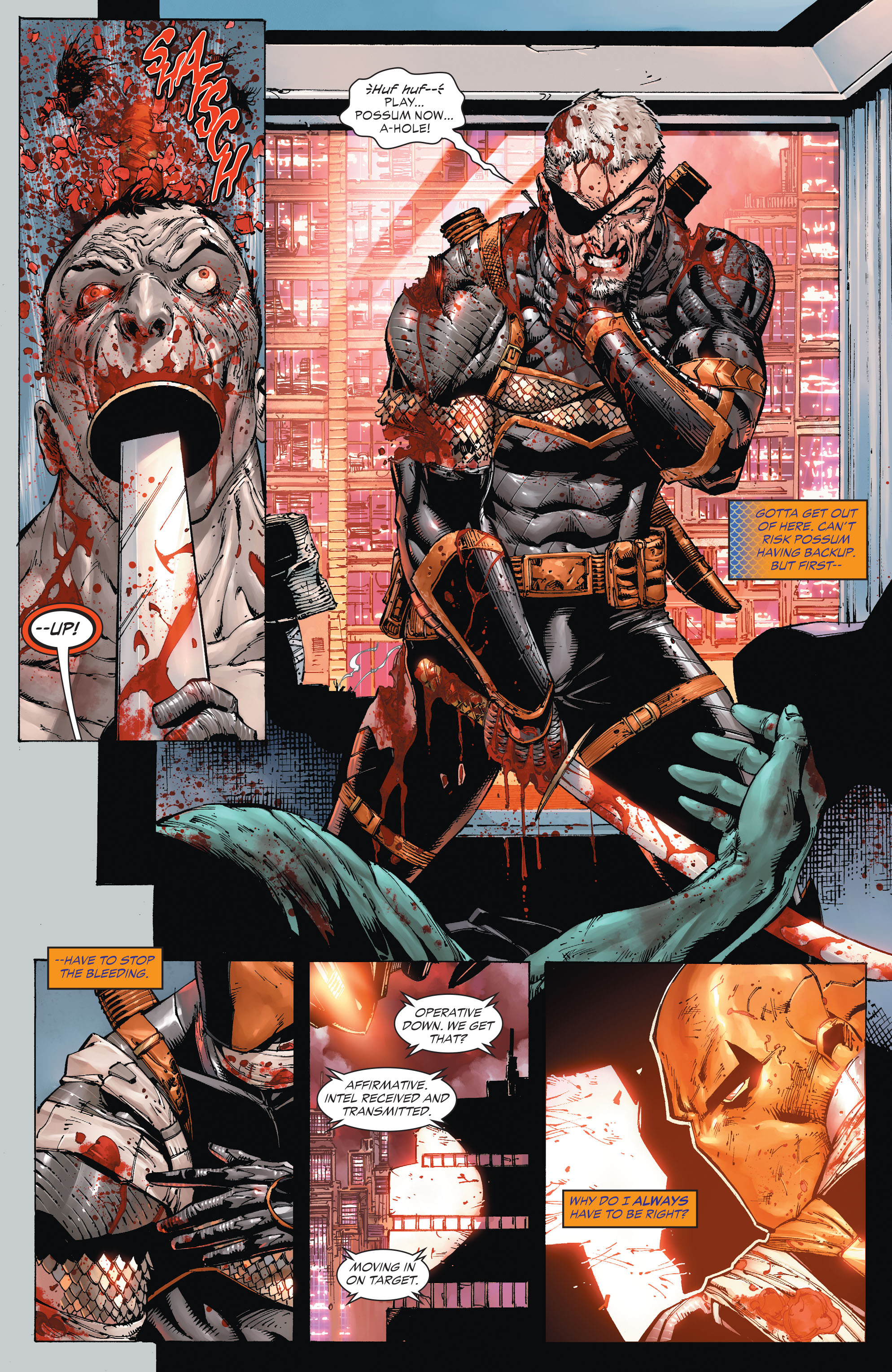 Read online Deathstroke: Gods of War comic -  Issue # TPB - 16