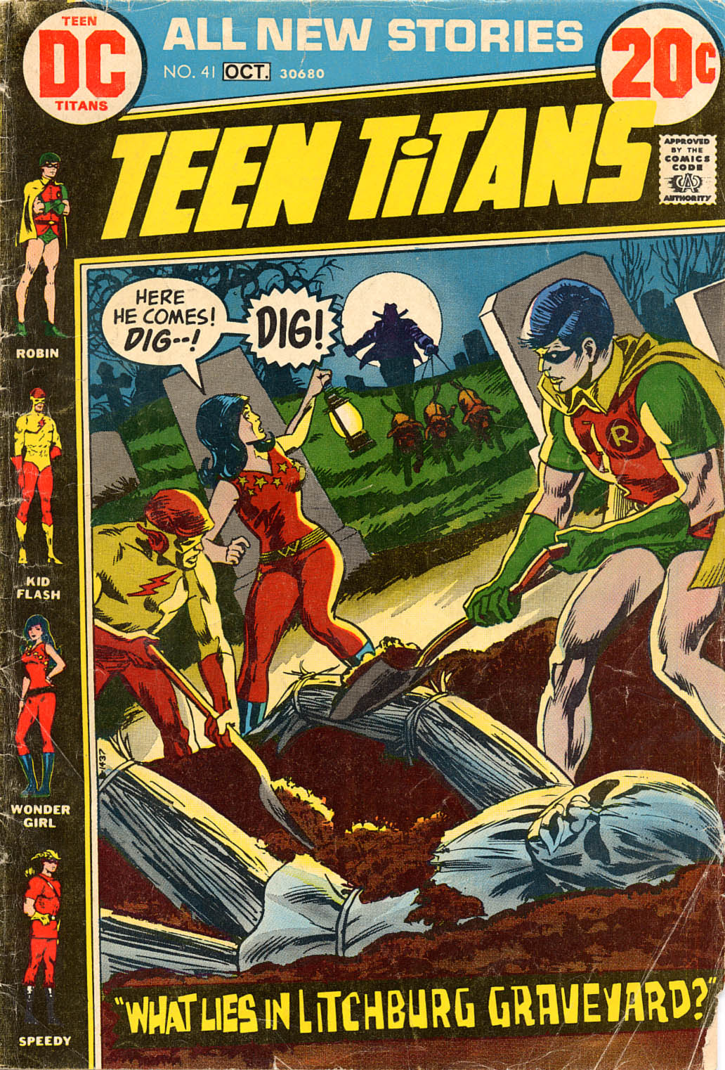 Read online Teen Titans (1966) comic -  Issue #41 - 1