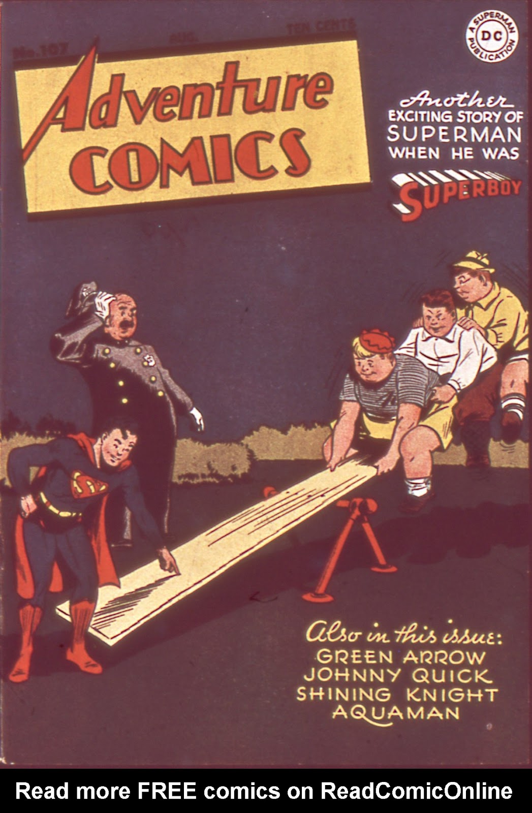 Adventure Comics (1938) issue 107 - Page 1