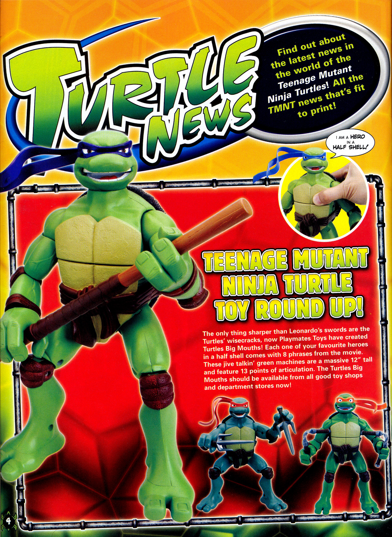 Read online Teenage Mutant Ninja Turtles Comic comic -  Issue #4 - 3