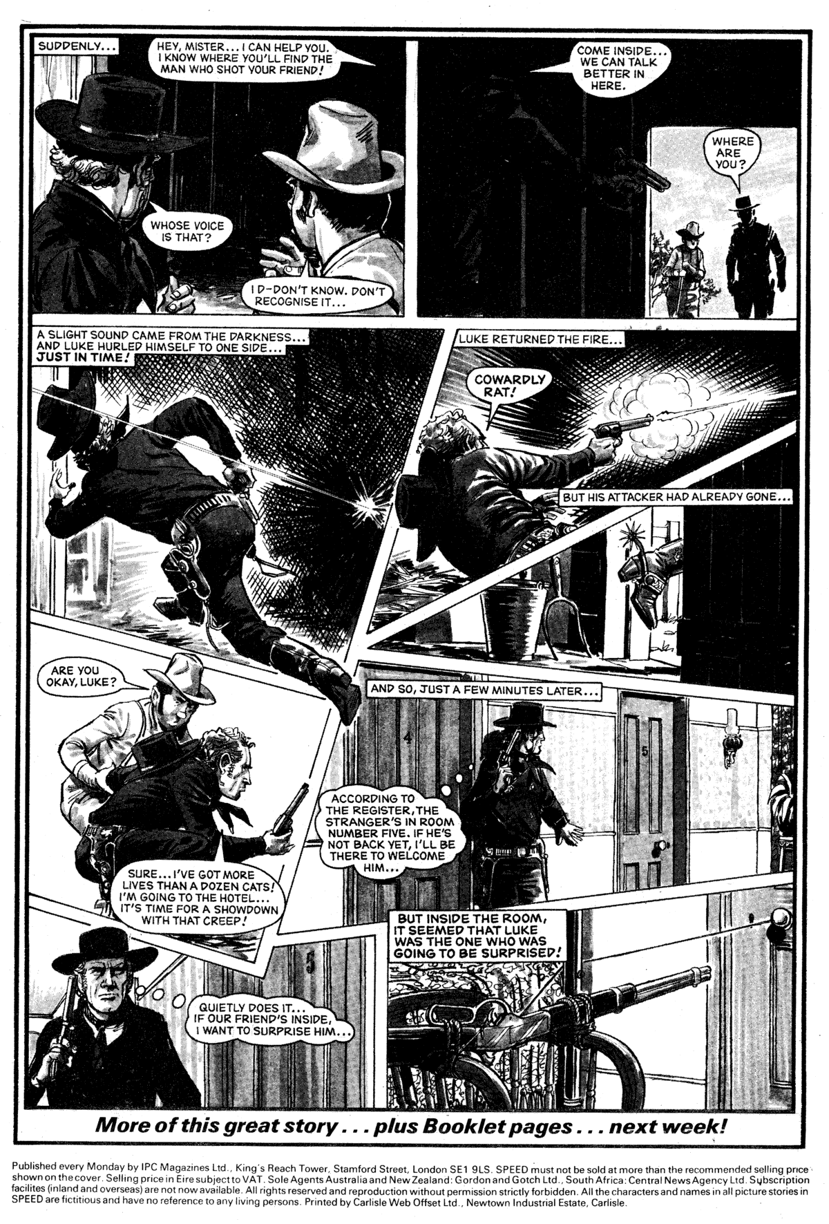 Read online Speed comic -  Issue #19 - 25