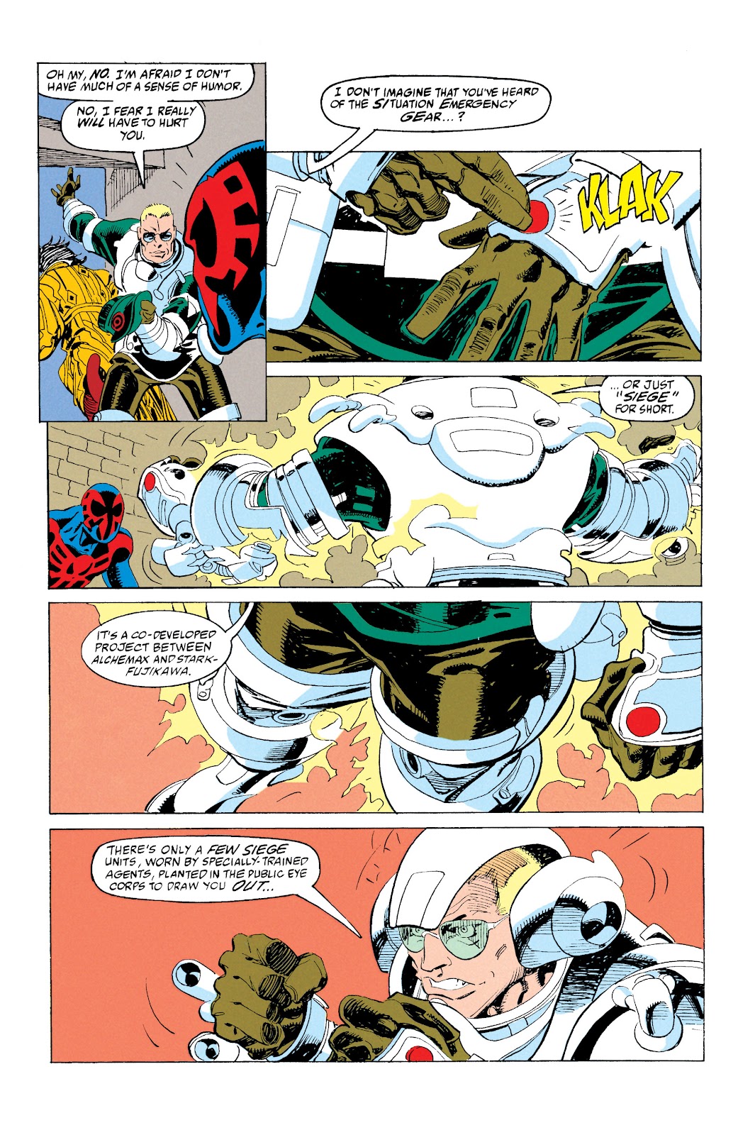 Spider-Man 2099 (1992) issue 11 - Page 4