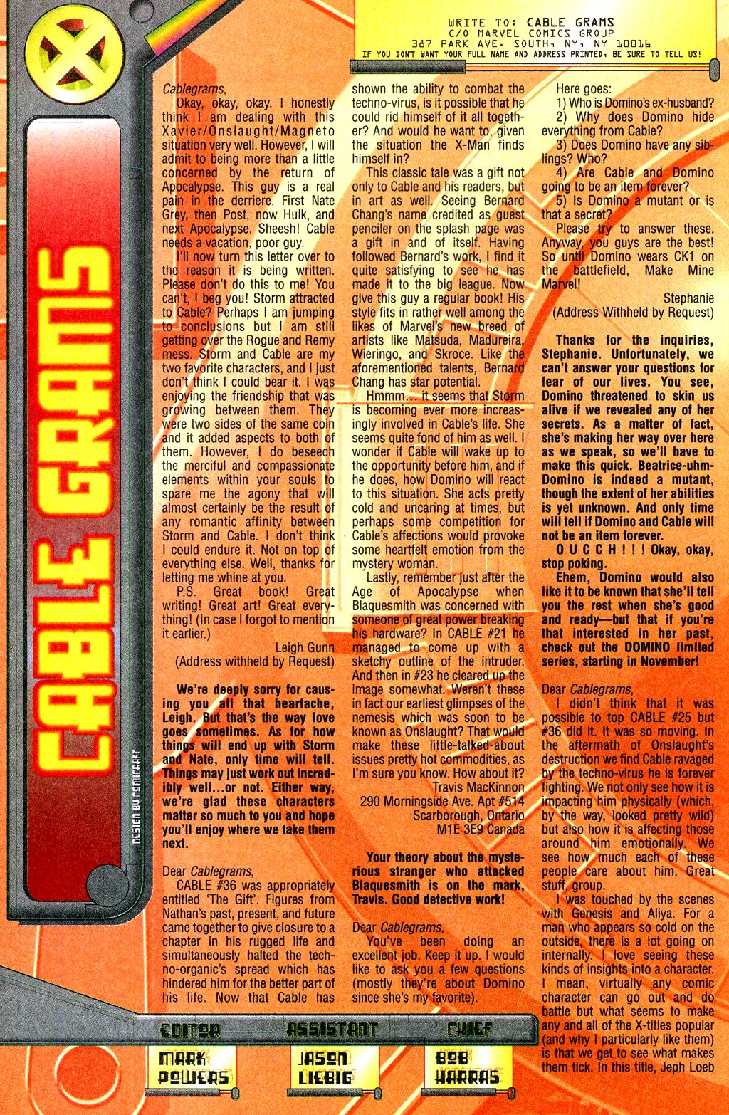 Read online Cable (1993) comic -  Issue #39 - 22