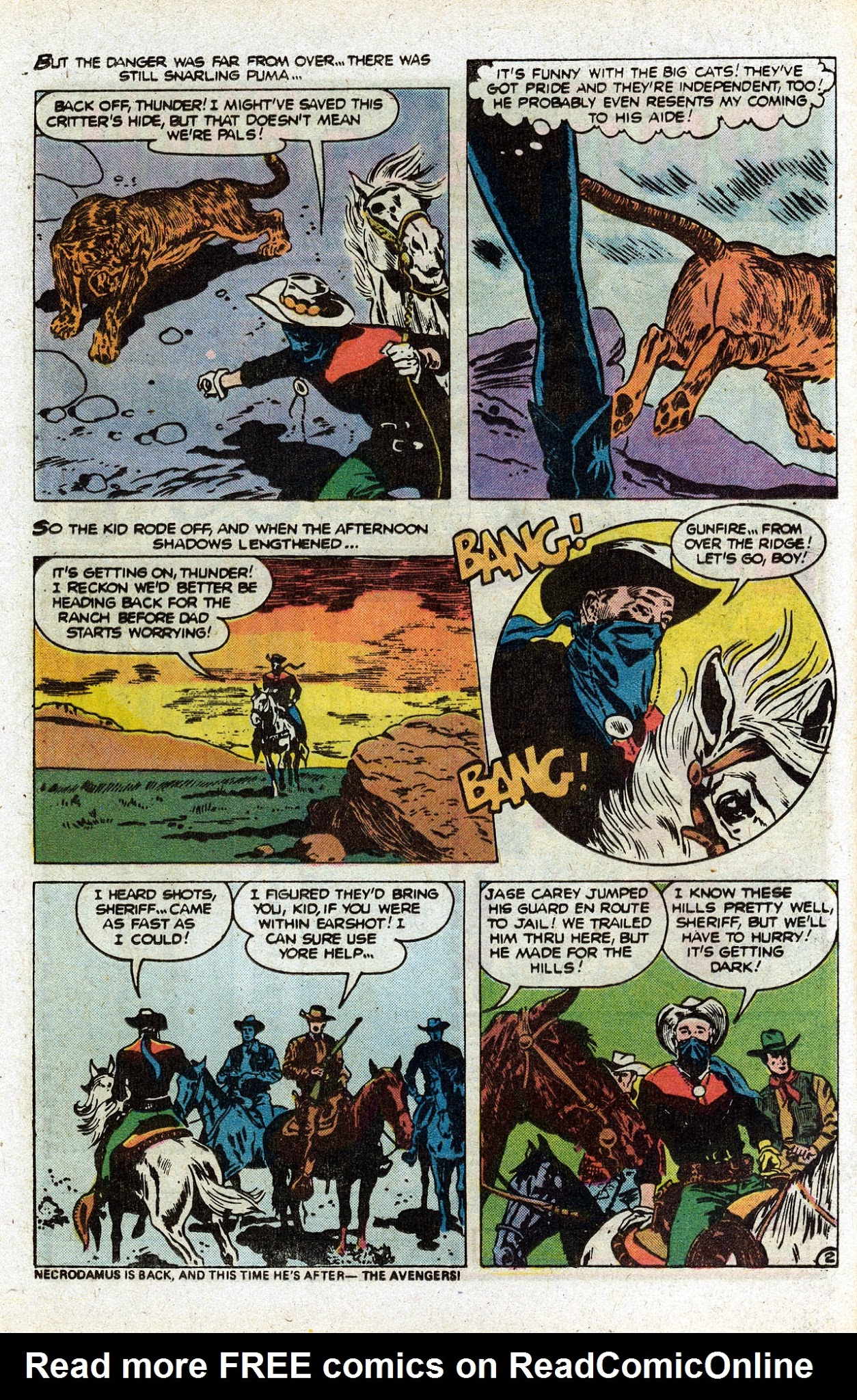 Read online The Outlaw Kid (1970) comic -  Issue #24 - 11