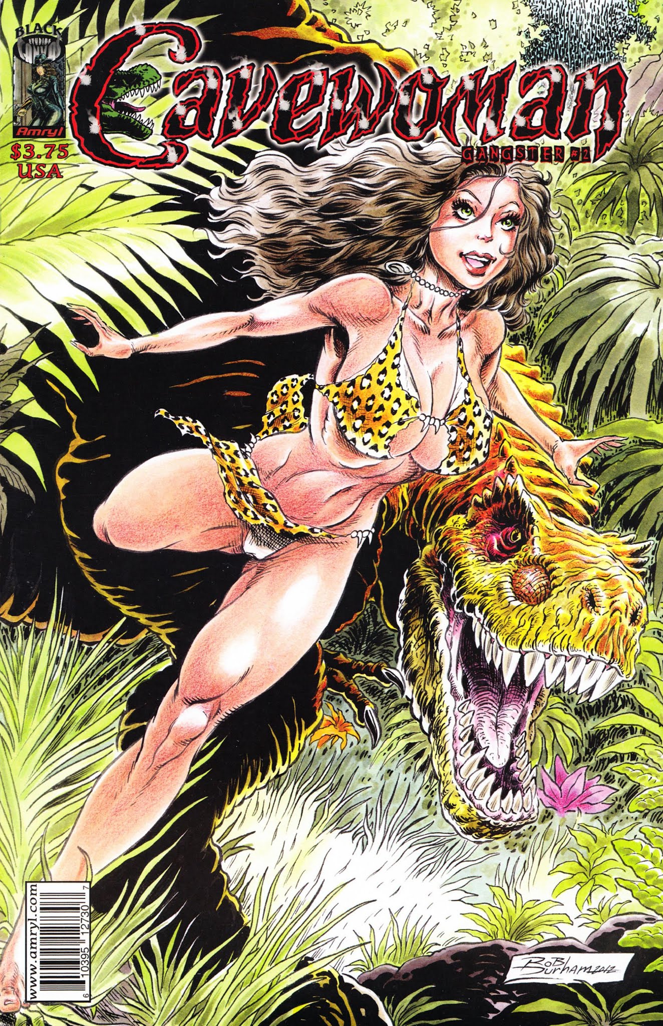 Read online Cavewoman: Gangster comic -  Issue #2 - 1