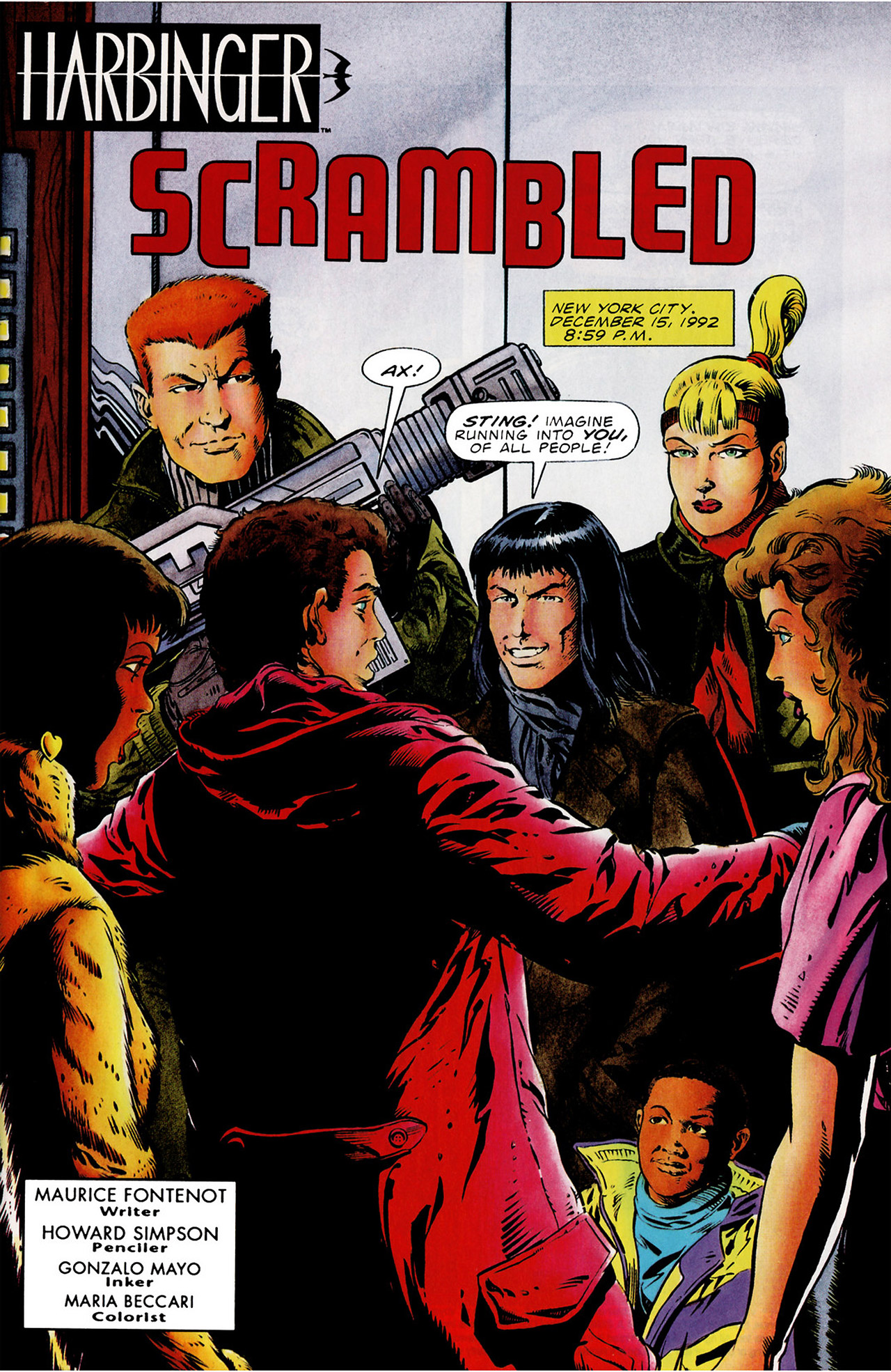 Read online Harbinger (1992) comic -  Issue #16 - 2