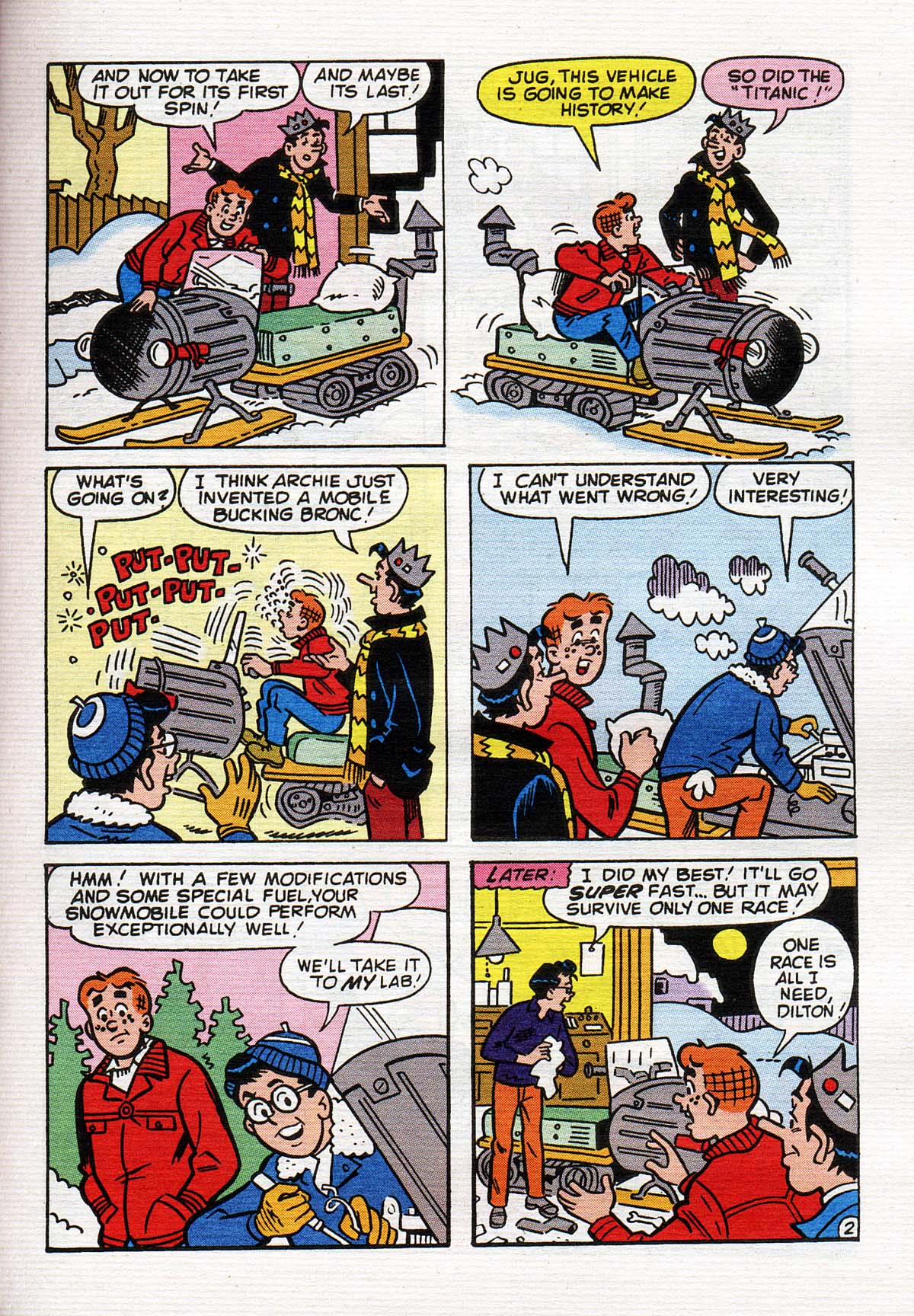 Read online Jughead's Double Digest Magazine comic -  Issue #100 - 118