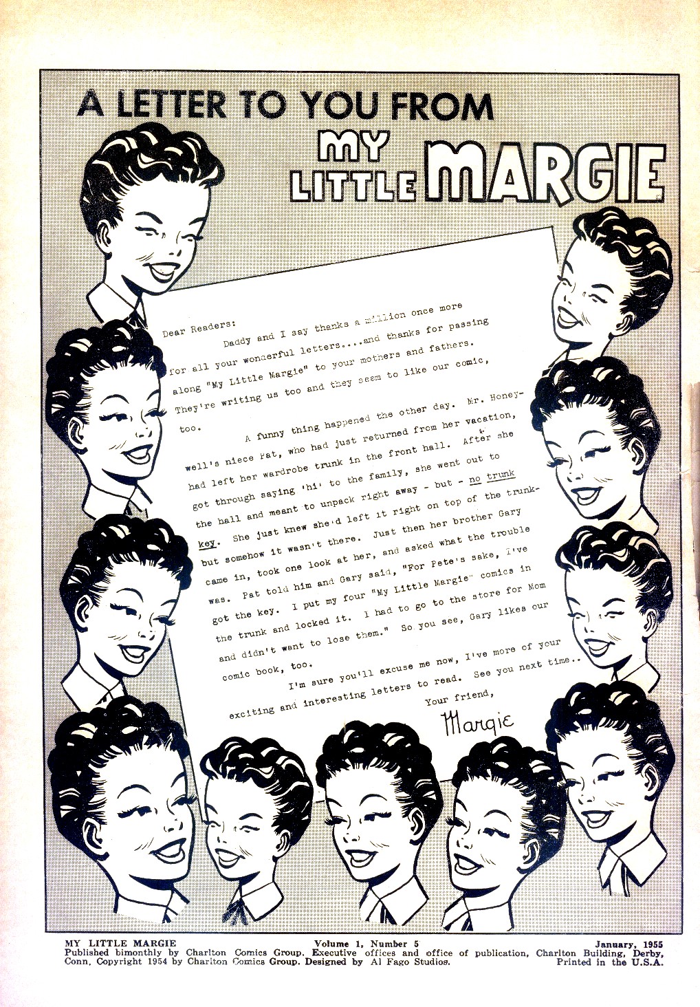 Read online My Little Margie (1954) comic -  Issue #5 - 2