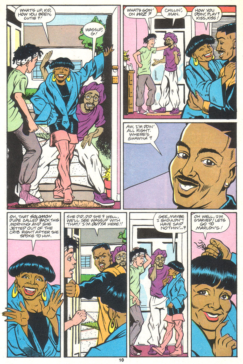 Read online Kid 'n Play comic -  Issue #8 - 9