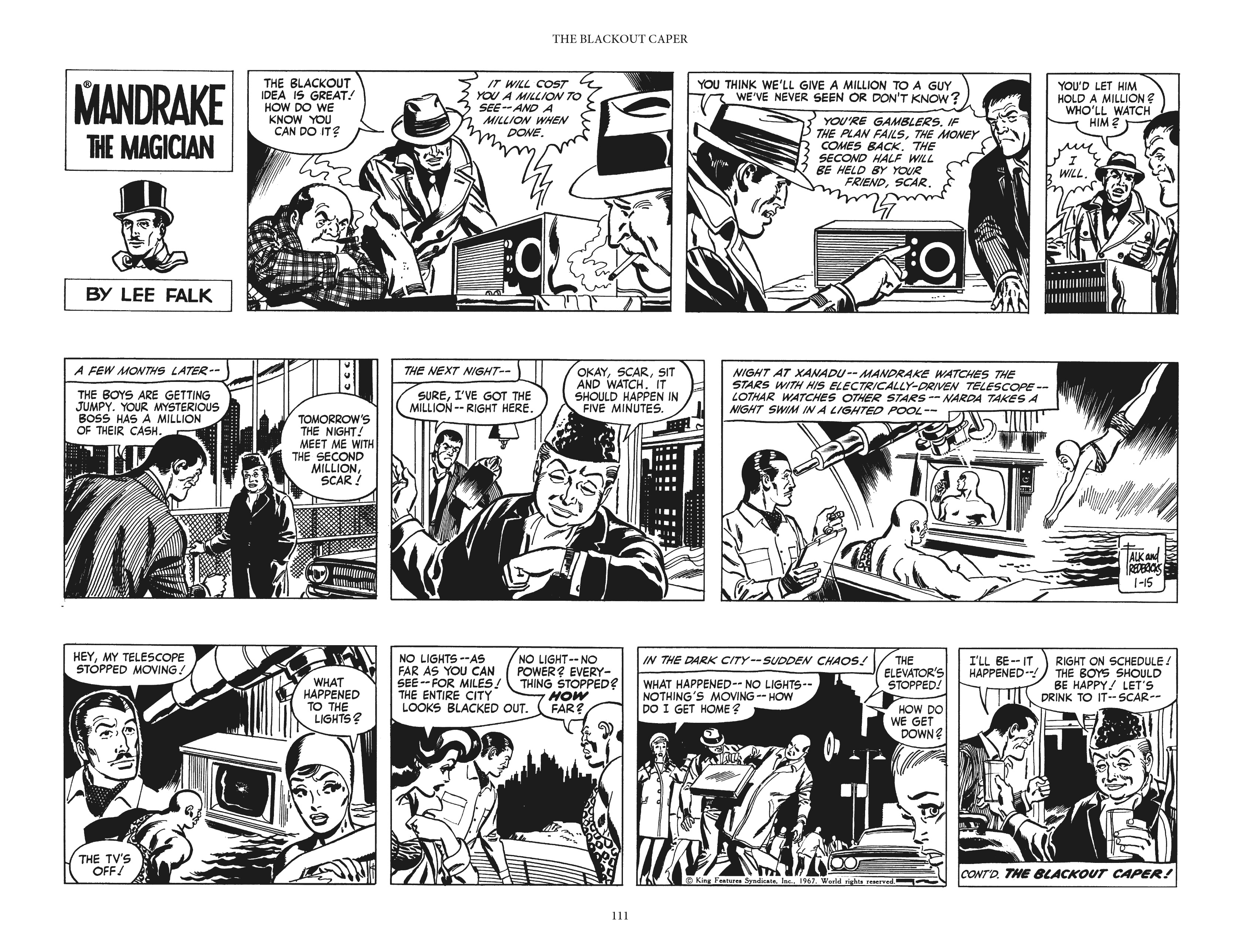 Read online Mandrake the Magician: The Fred Fredricks Sundays comic -  Issue # TPB (Part 2) - 12