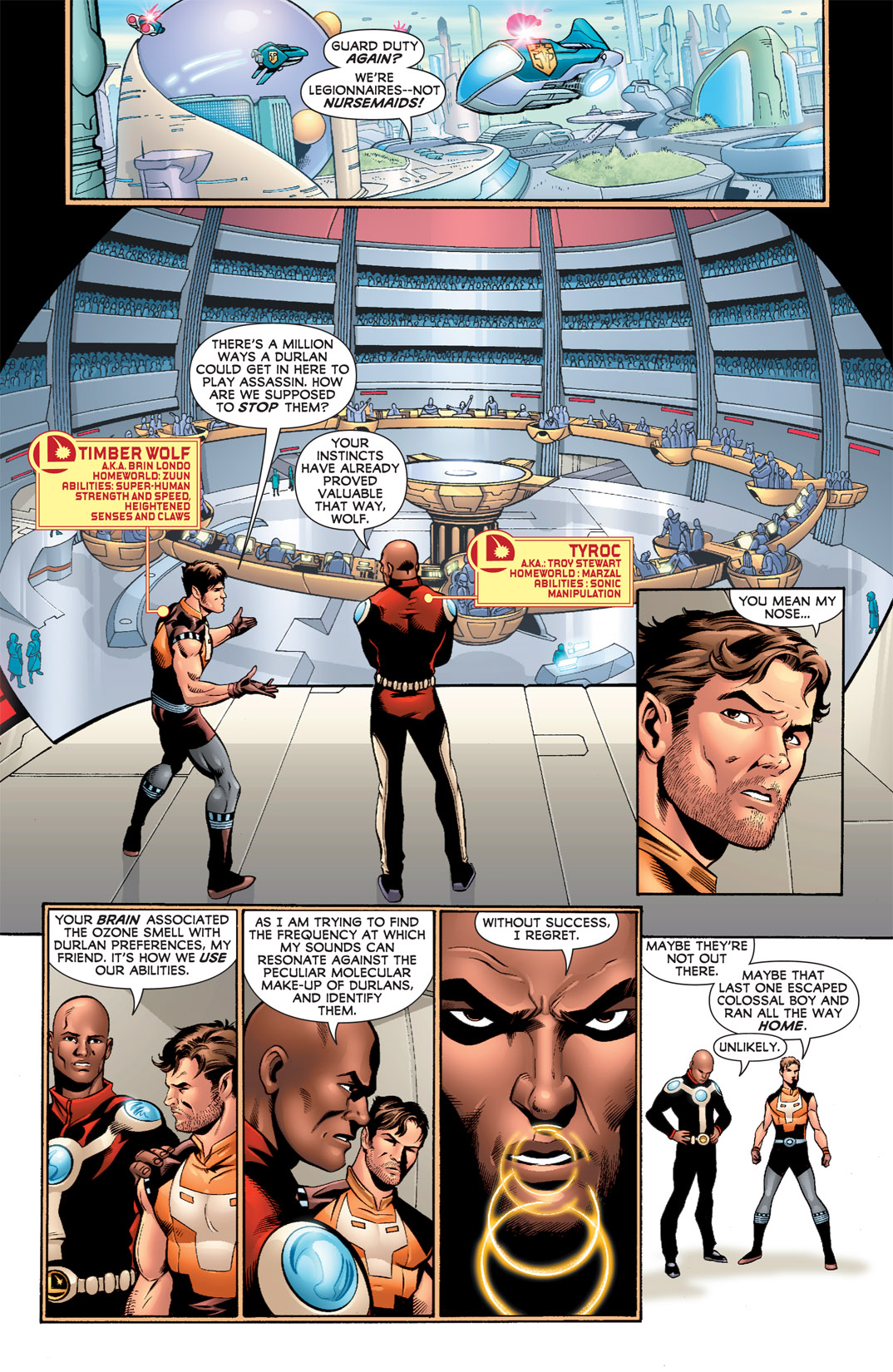 Legion of Super-Heroes (2010) Issue #9 #10 - English 6