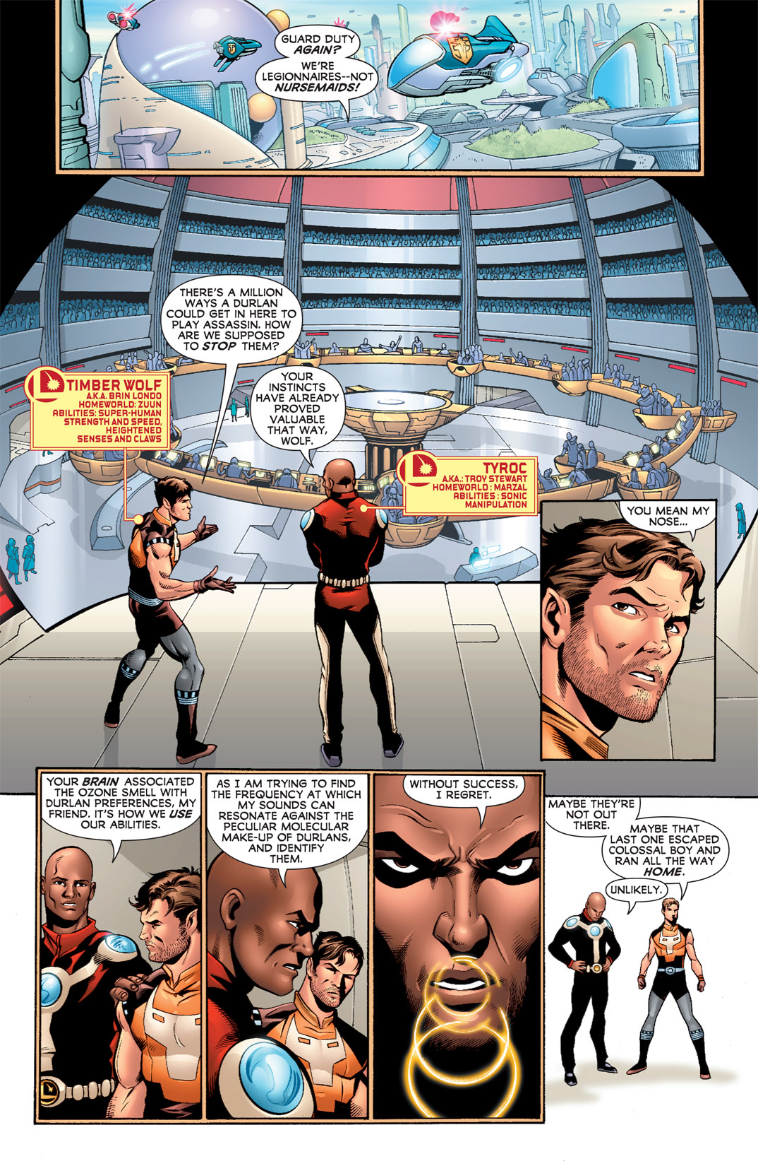 Read online Legion of Super-Heroes (2010) comic -  Issue #9 - 6