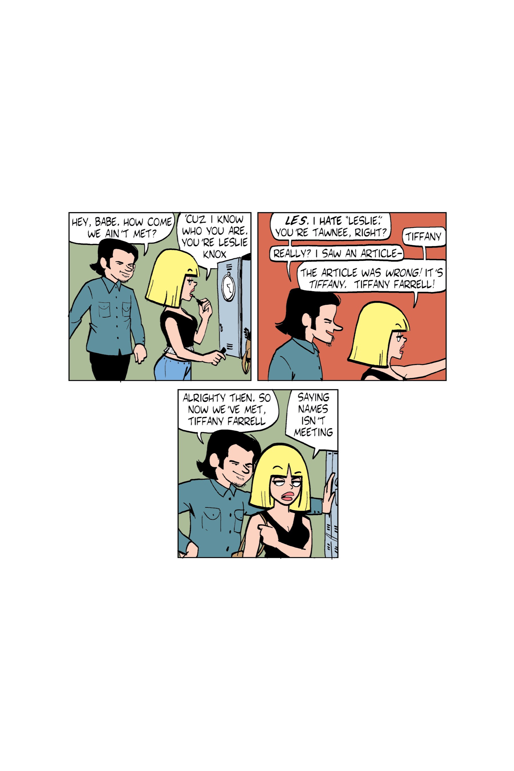 Read online Luann: Stress   Hormones = High School comic -  Issue # TPB - 82