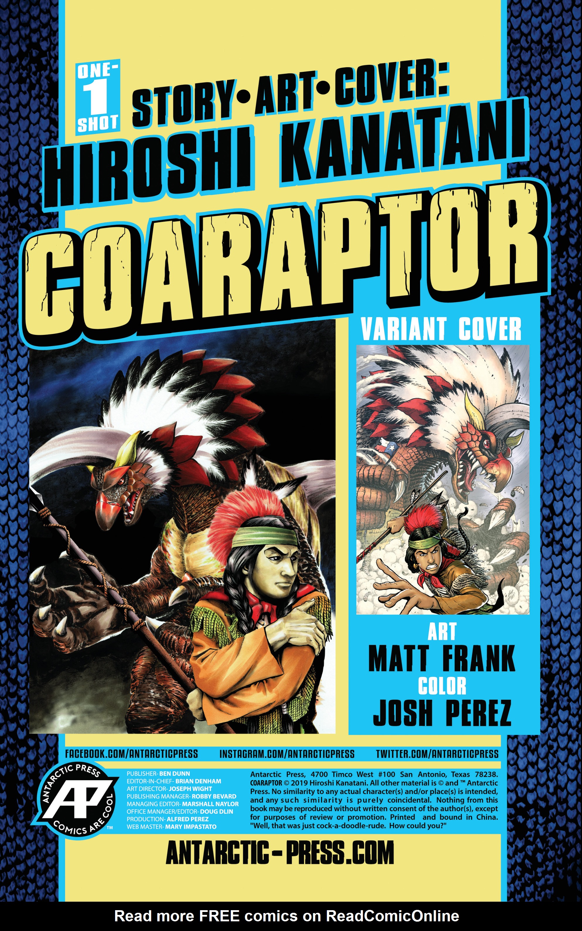 Read online Coaraptor comic -  Issue # Full - 2