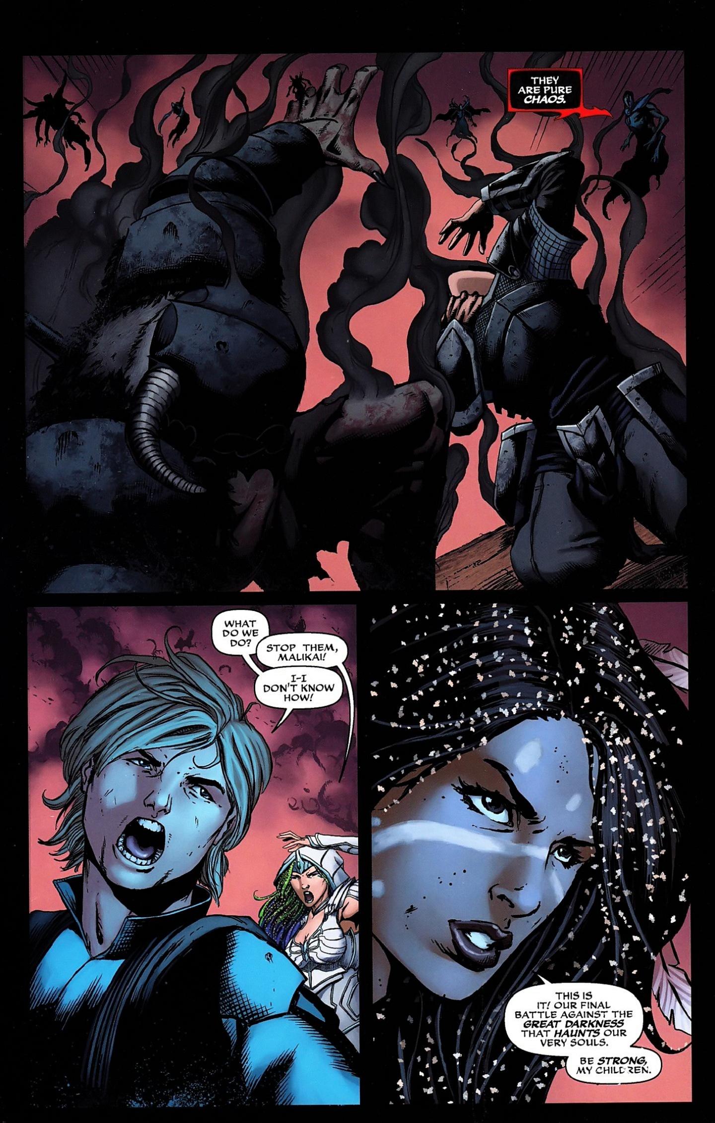Read online Michael Turner's Soulfire (2011) comic -  Issue #7 - 18