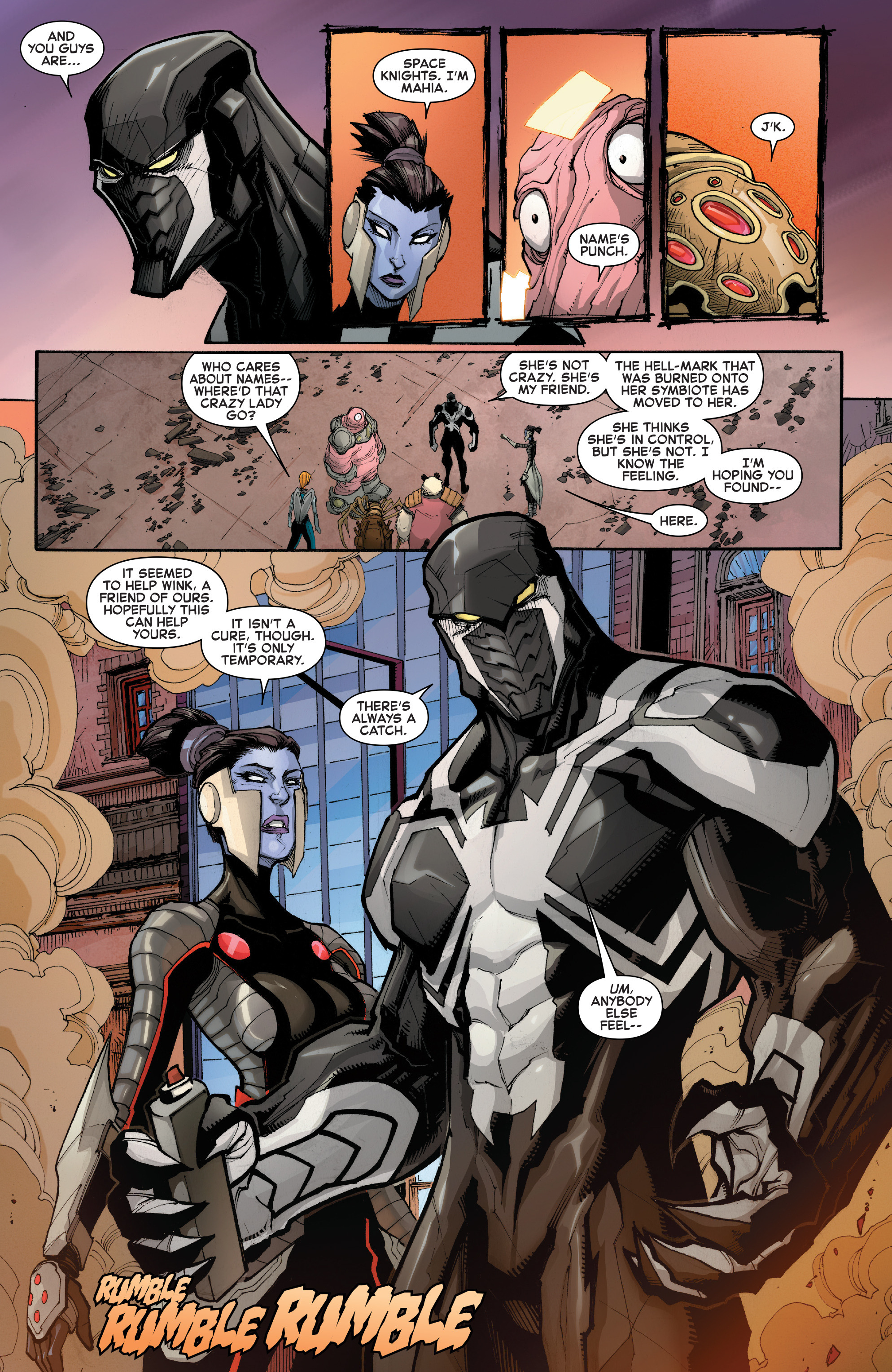 Read online Venom: Space Knight comic -  Issue #13 - 10