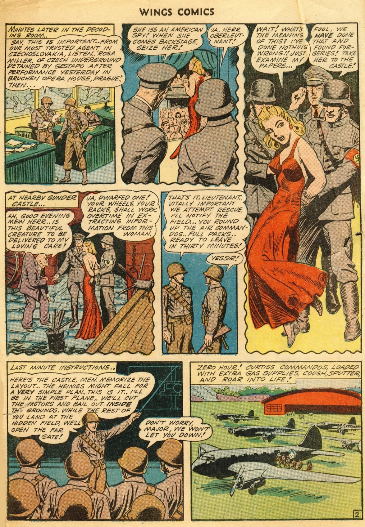 Read online Wings Comics comic -  Issue #39 - 14