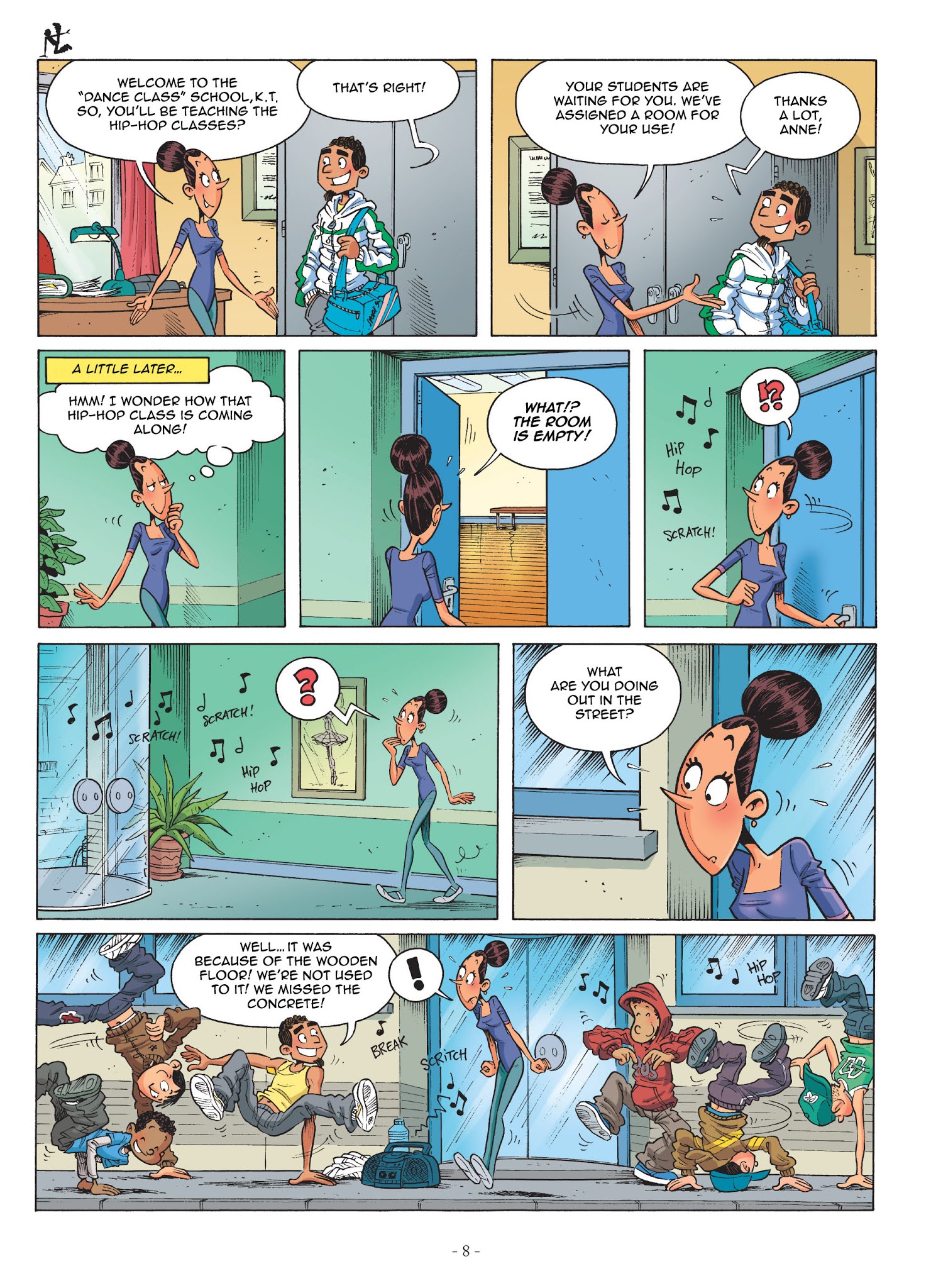 Read online Dance Class comic -  Issue # TPB 1 - 10