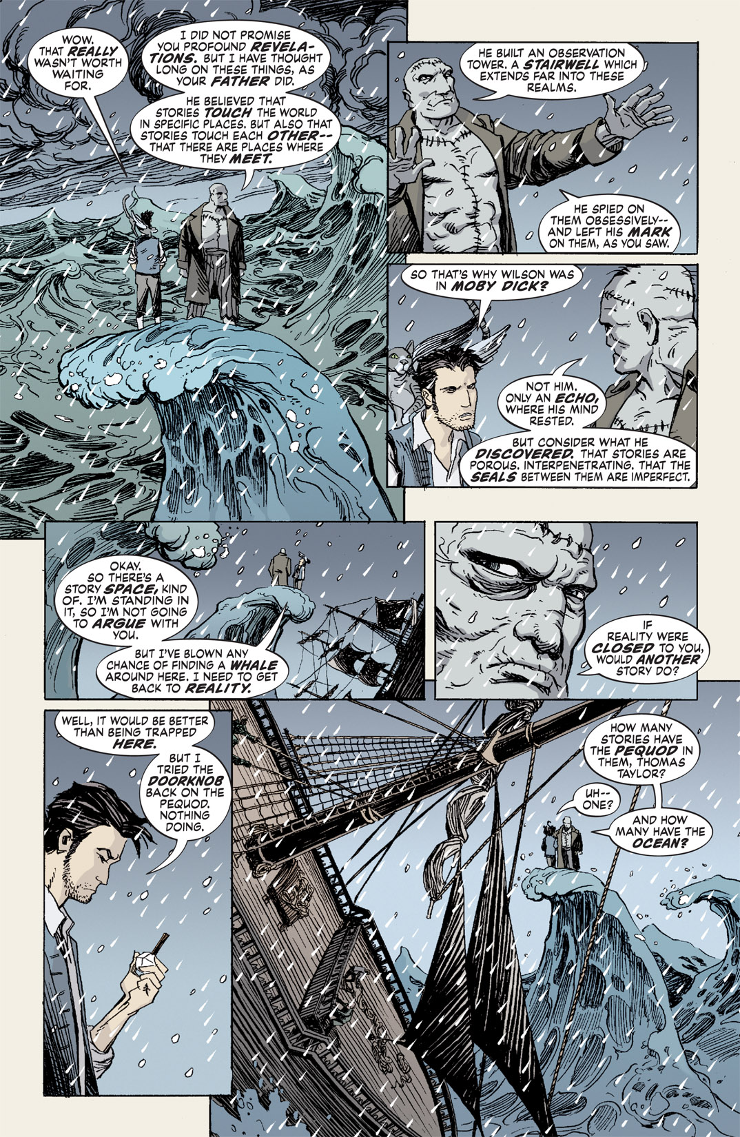Read online The Unwritten comic -  Issue #22 - 7