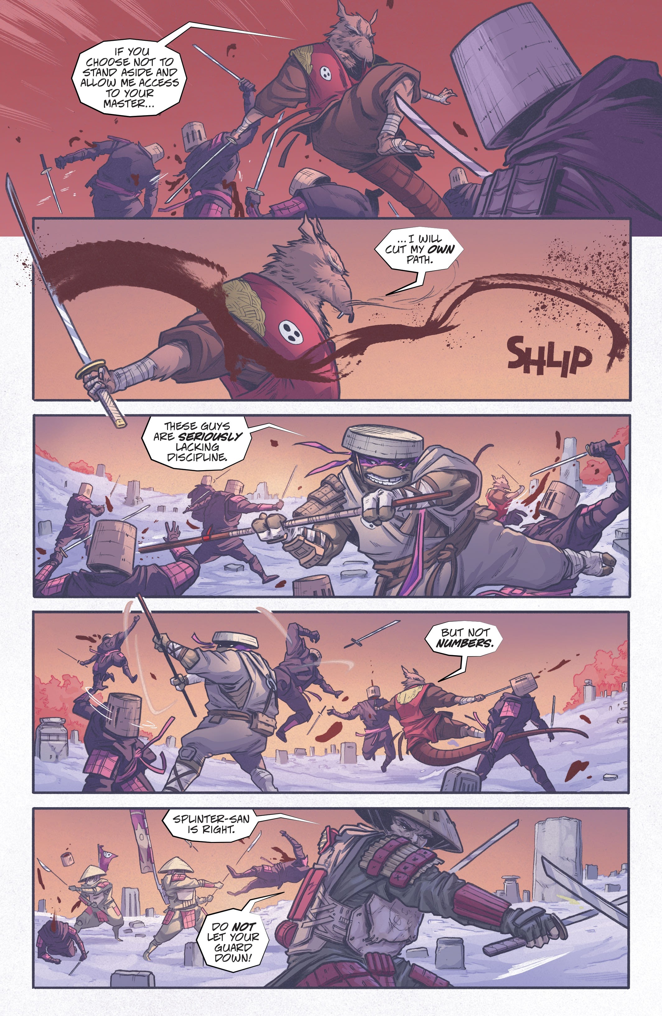 Read online Teenage Mutant Ninja Turtles: The Last Ronin comic -  Issue #4 - 19
