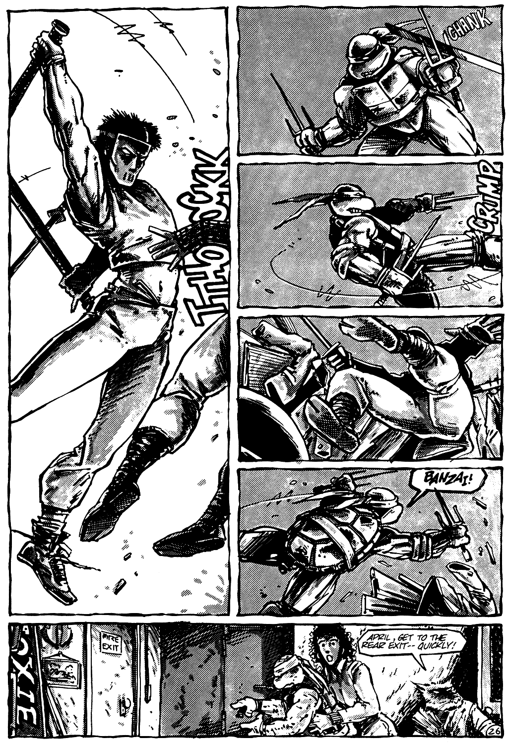 Teenage Mutant Ninja Turtles (1984) Issue #10 #10 - English 27