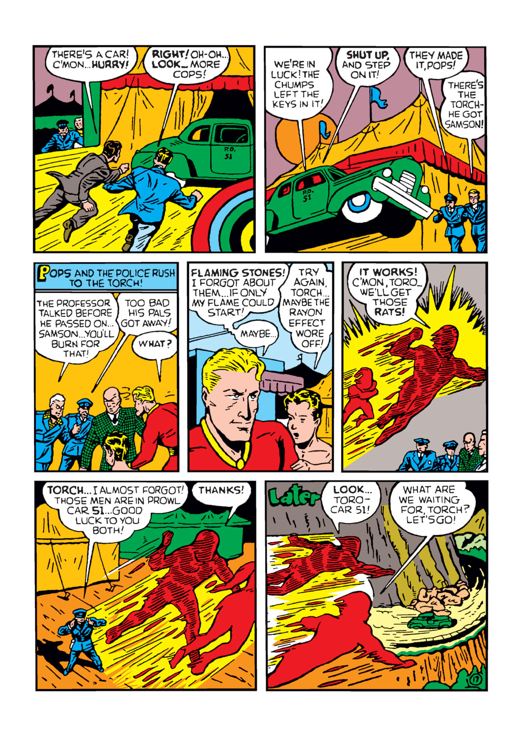 Read online The Human Torch (1940) comic -  Issue #2 - 18