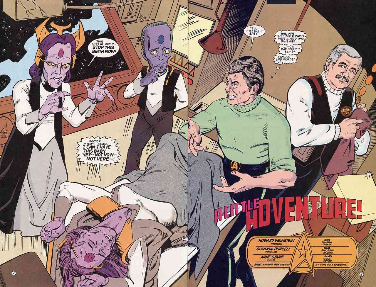 Read online Star Trek (1989) comic -  Issue #42 - 3