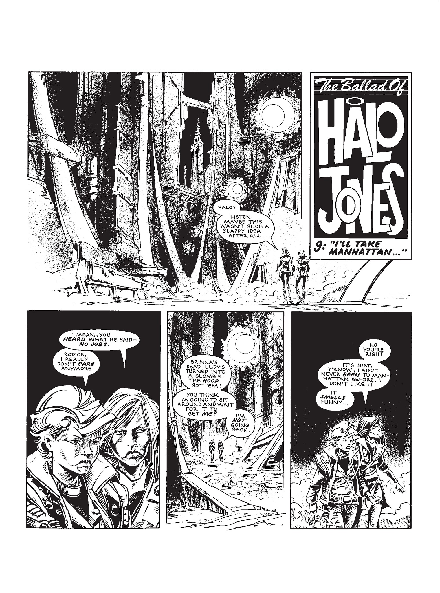 Read online The Ballad of Halo Jones comic -  Issue # TPB - 47
