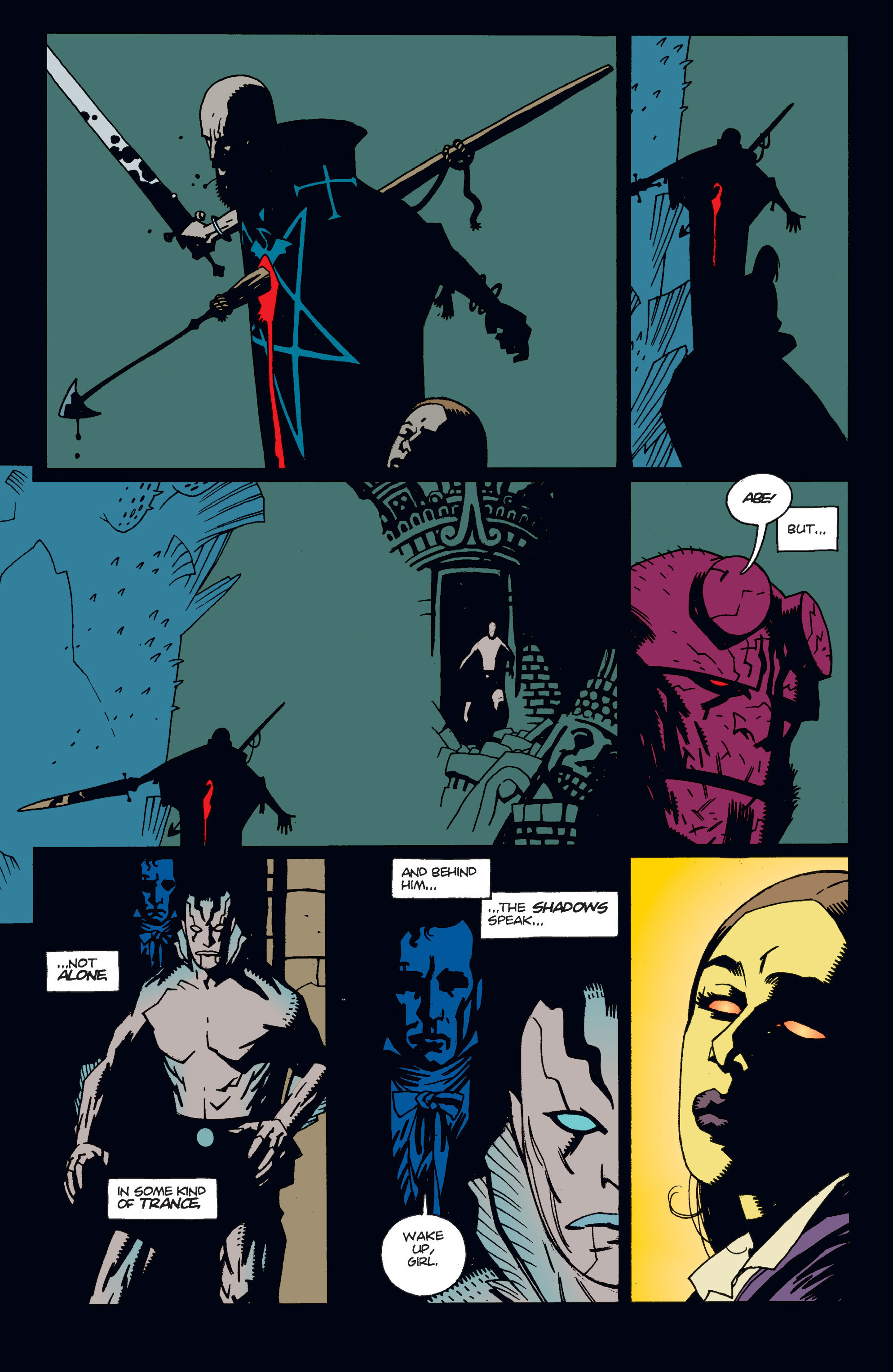 Read online Hellboy comic -  Issue #1 - 98