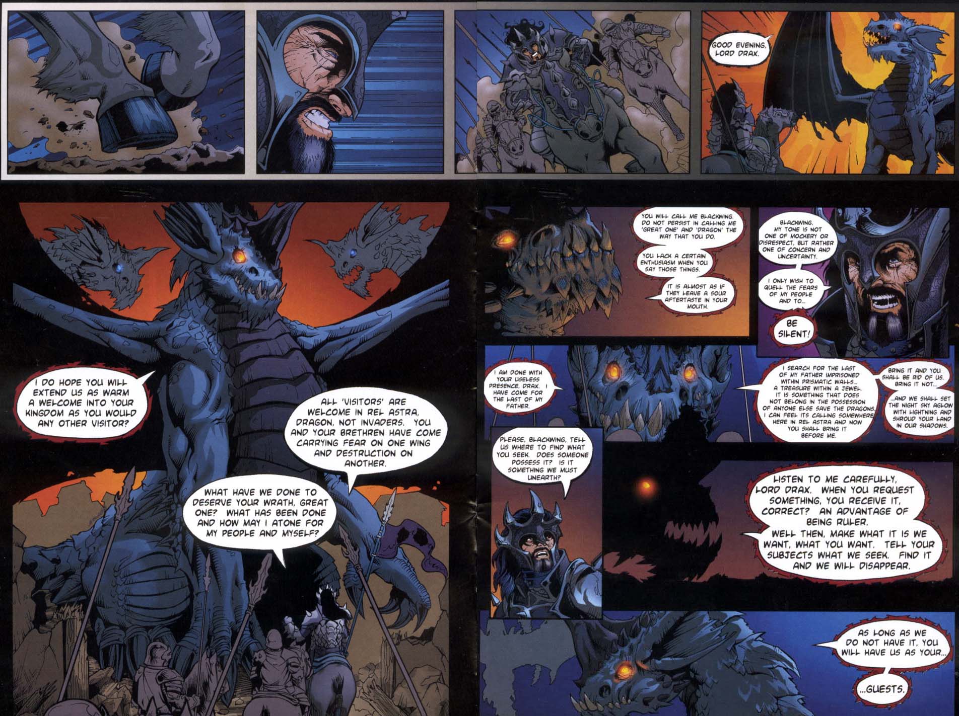 Read online Dungeons And Dragons: In The Shadow Of Dragons comic -  Issue #1 - 7