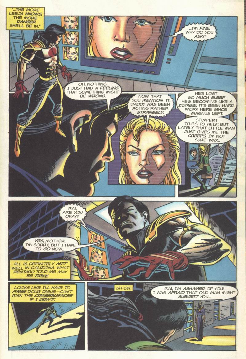 Read online Rai (1992) comic -  Issue #29 - 16