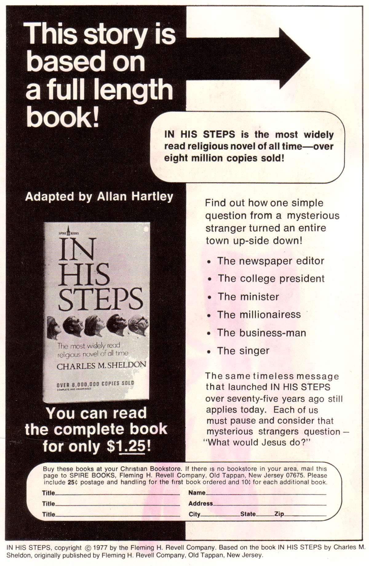 Read online In His Steps (1977) comic -  Issue # Full - 2