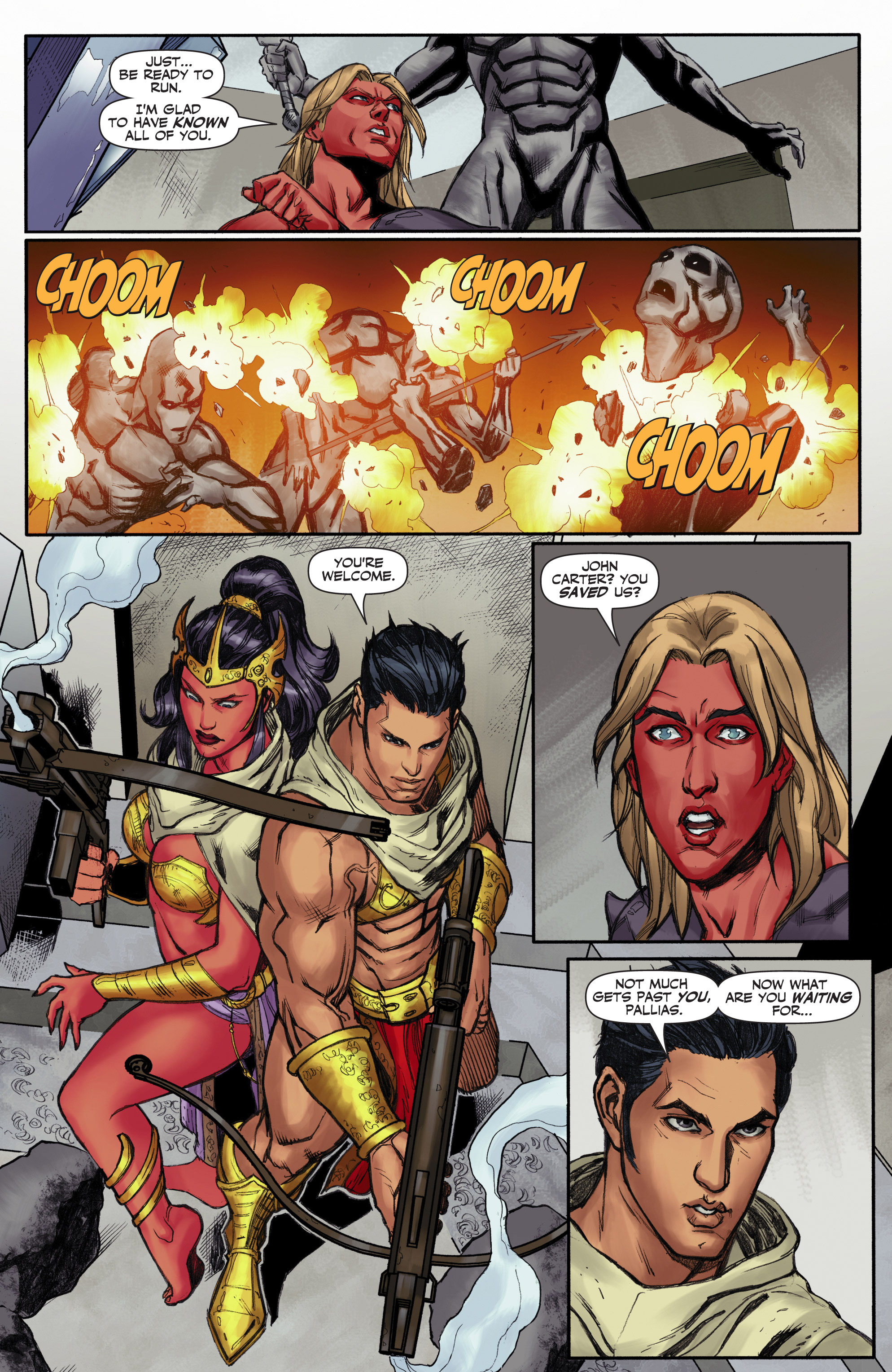 Read online John Carter, Warlord of Mars (2014) comic -  Issue #12 - 23